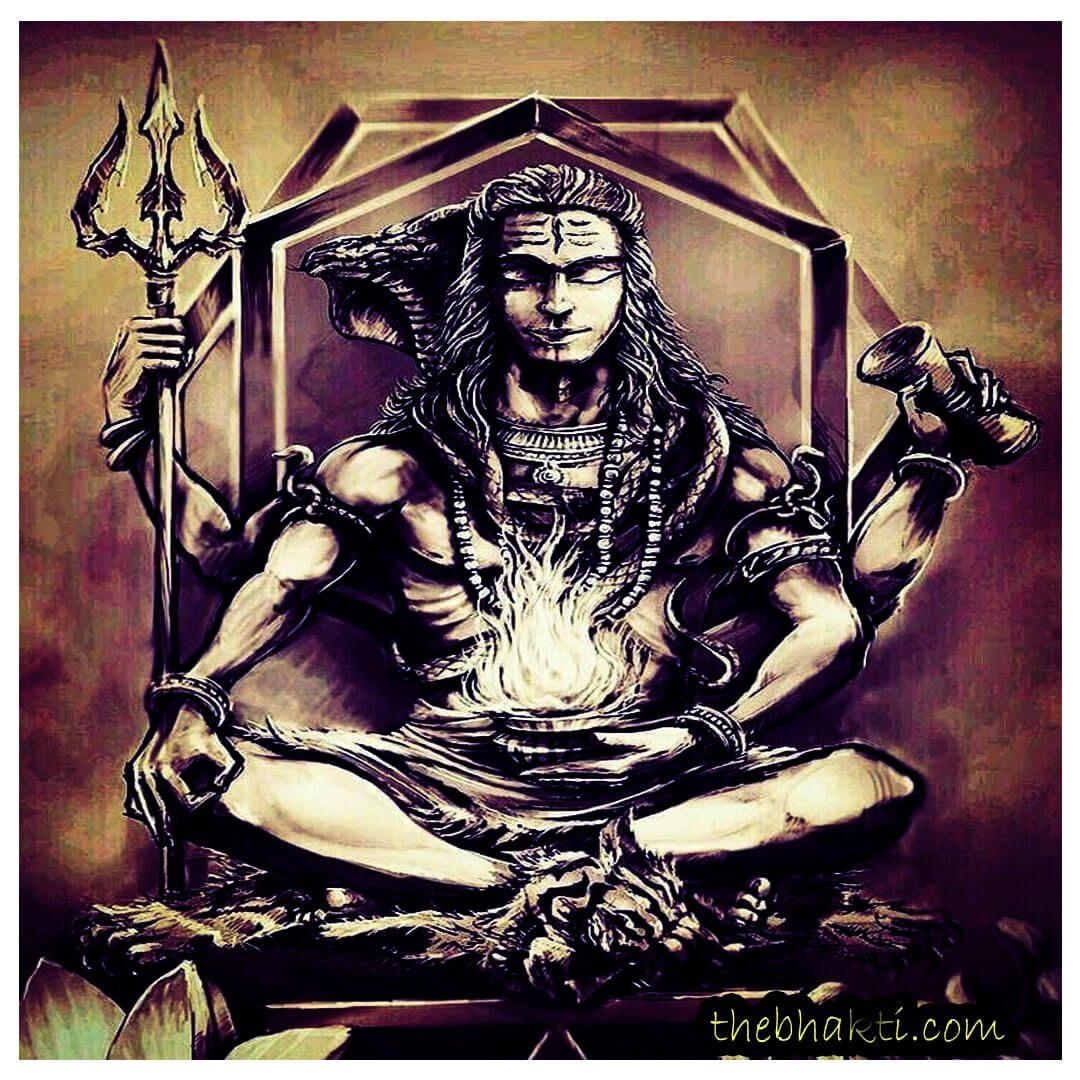 1080x1080 Lord Shiva image, shiva wallpaper HD + महादेव के एक, Phone