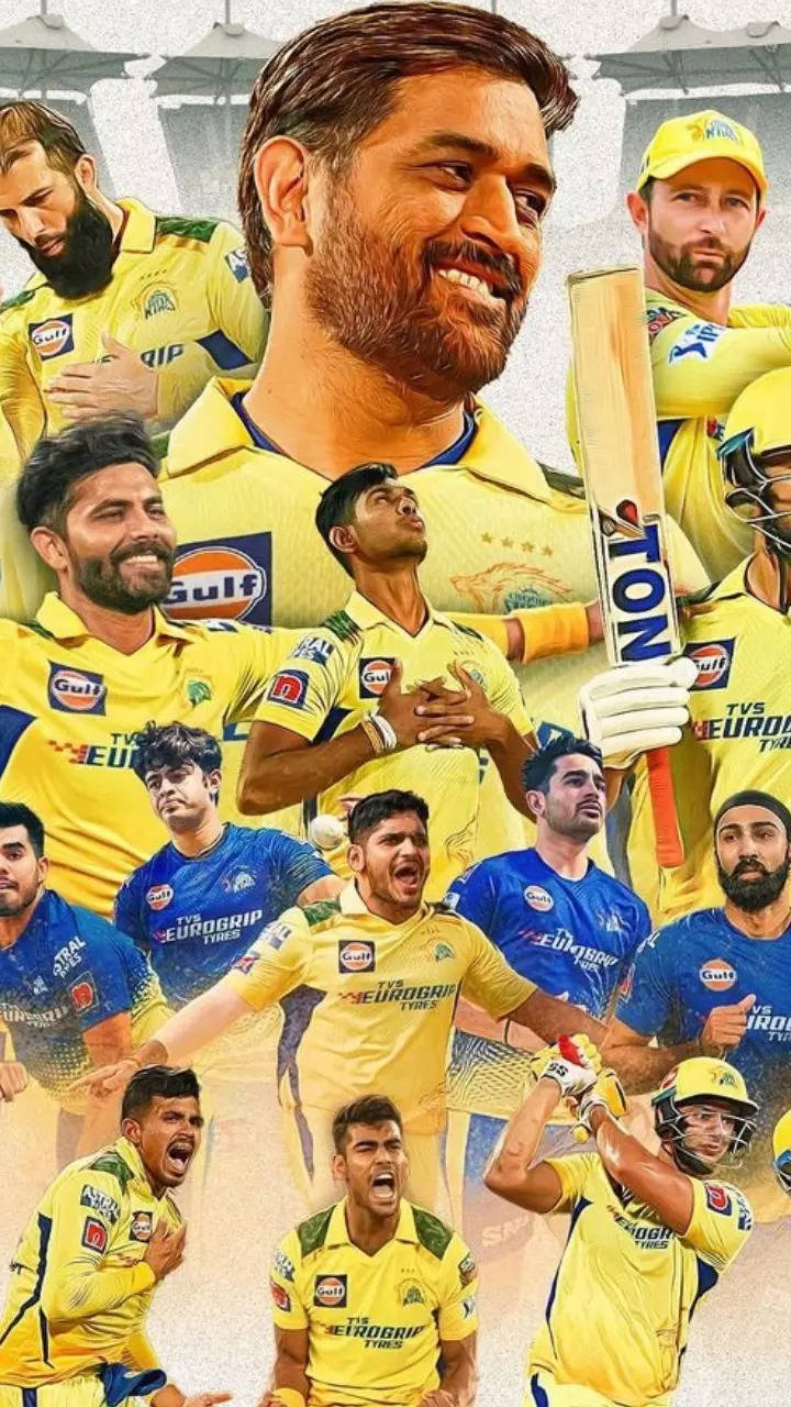 720x1280 CSK IPL 2024: Chennai Super Kings Full, Phone