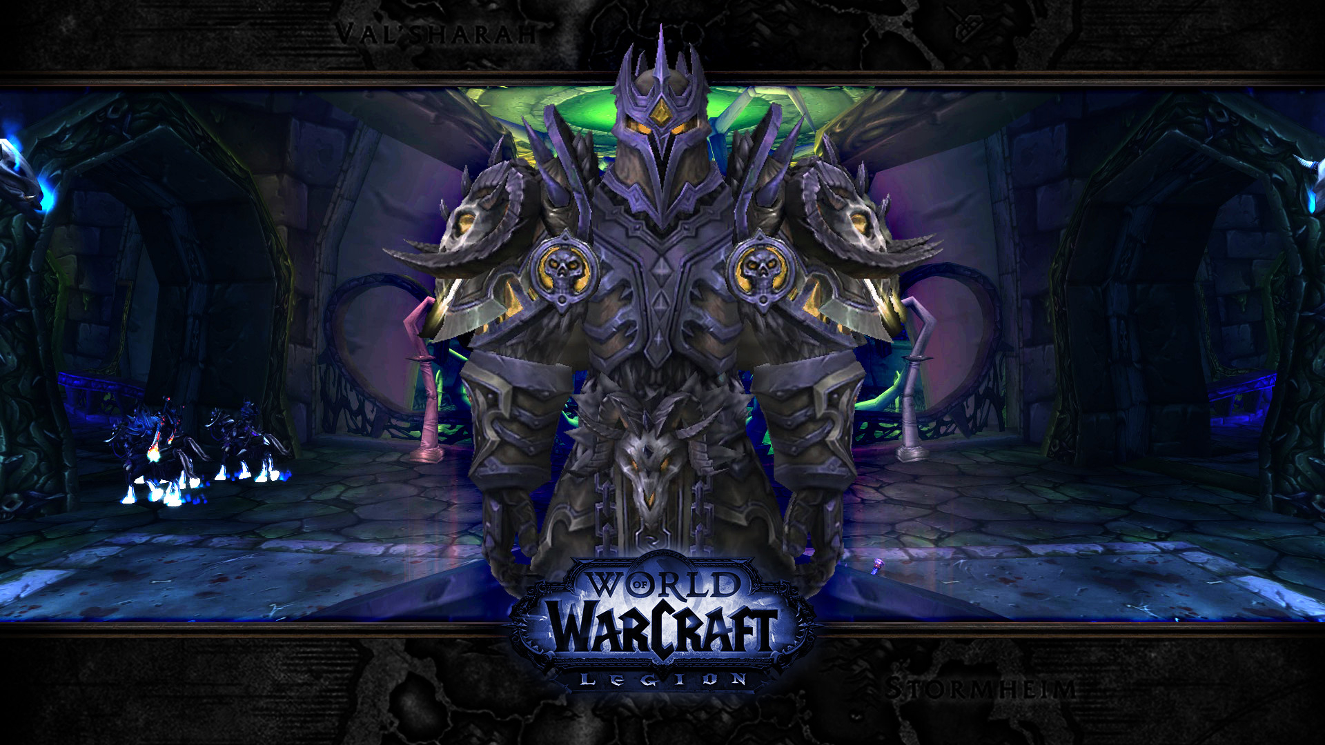 1920x1080 Wow Legion Deathknight By Mikeyxpat Wow Legion Deathknight Of Warcraft, Desktop