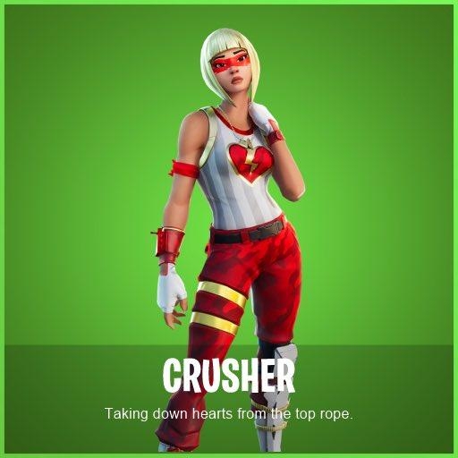 520x520 Crusher Fortnite wallpaper, Phone