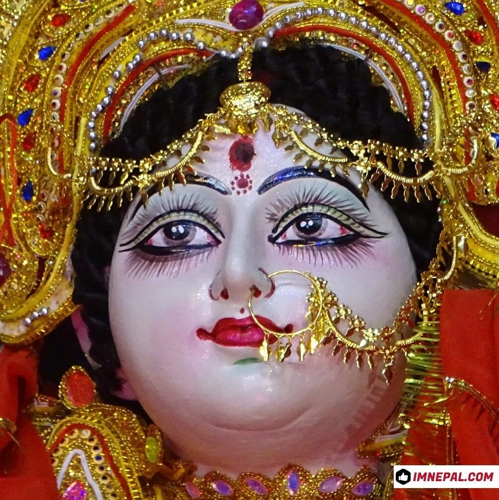 1010x1010 Maa Durga Face Wallpaper Durga Photo Download, Phone