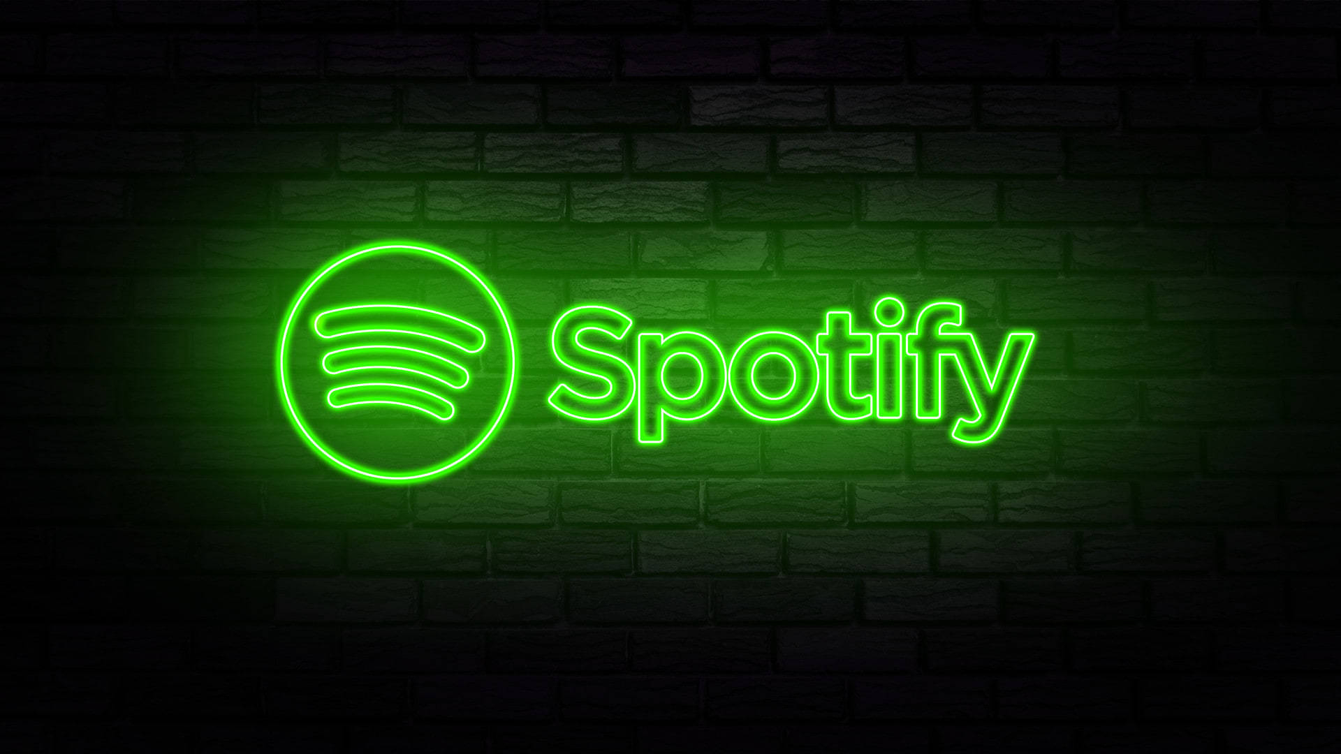 1920x1080 Download Spotify Neon Green Wallpaper, Desktop