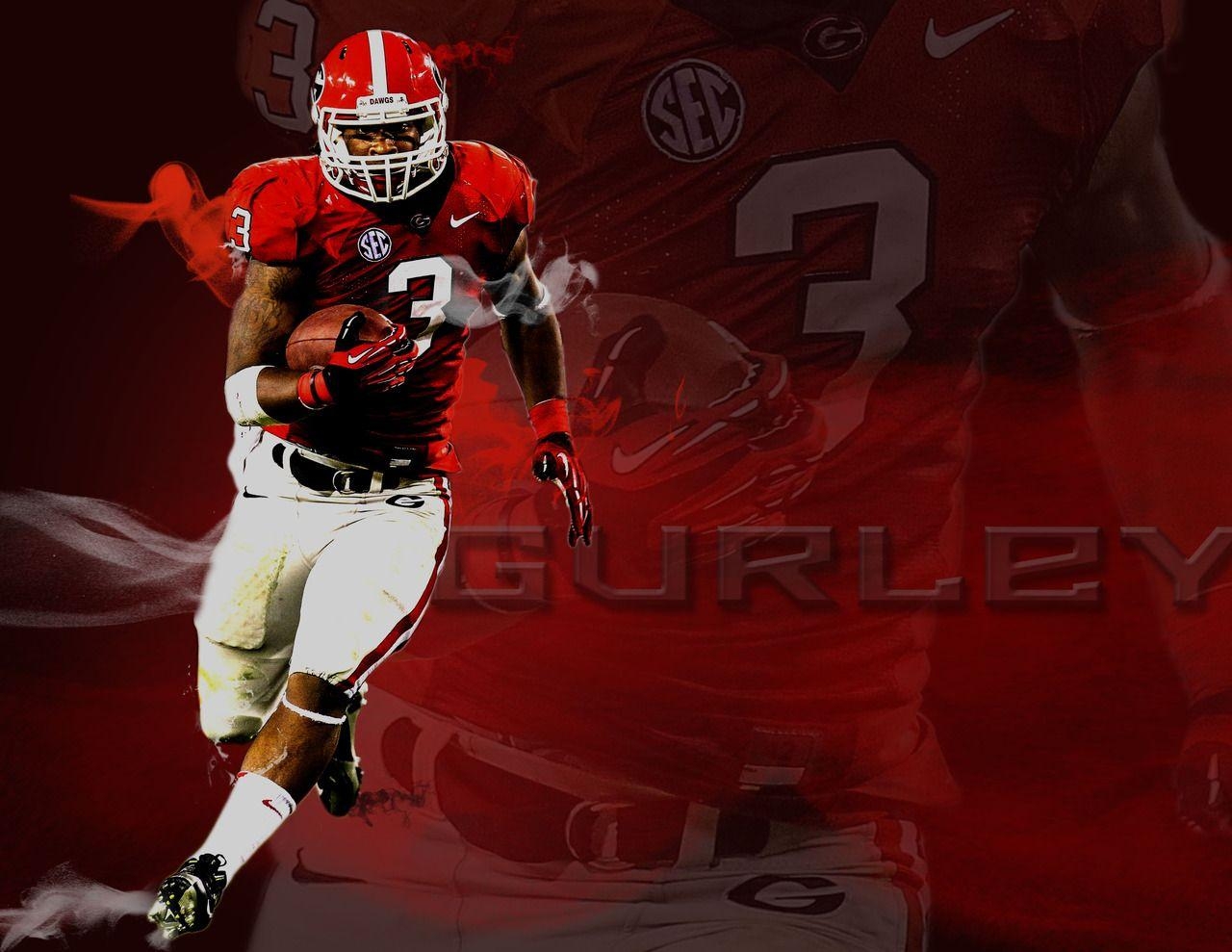 1280x990 Georgia Wallpaper Football Players, Desktop