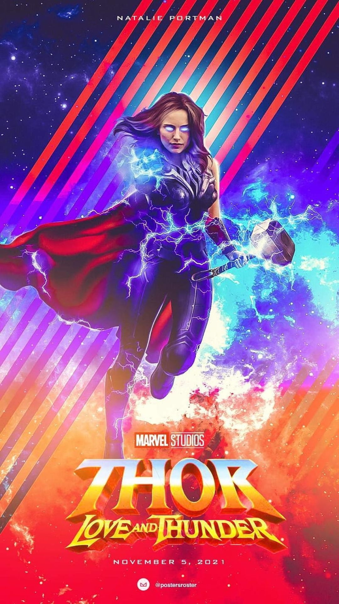 1080x1920 Thor Love And Thunder Wallpaper, Phone