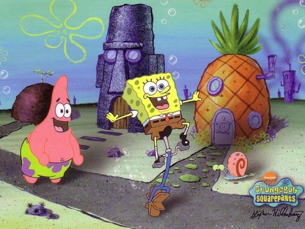 1030x770 Cycling with Patrick Spongebob Wallpaper, here you can see Cycling with Patrick Spongebob Wallpaper or downlo. Spongebob wallpaper, Spongebob, Spongebob square, Desktop