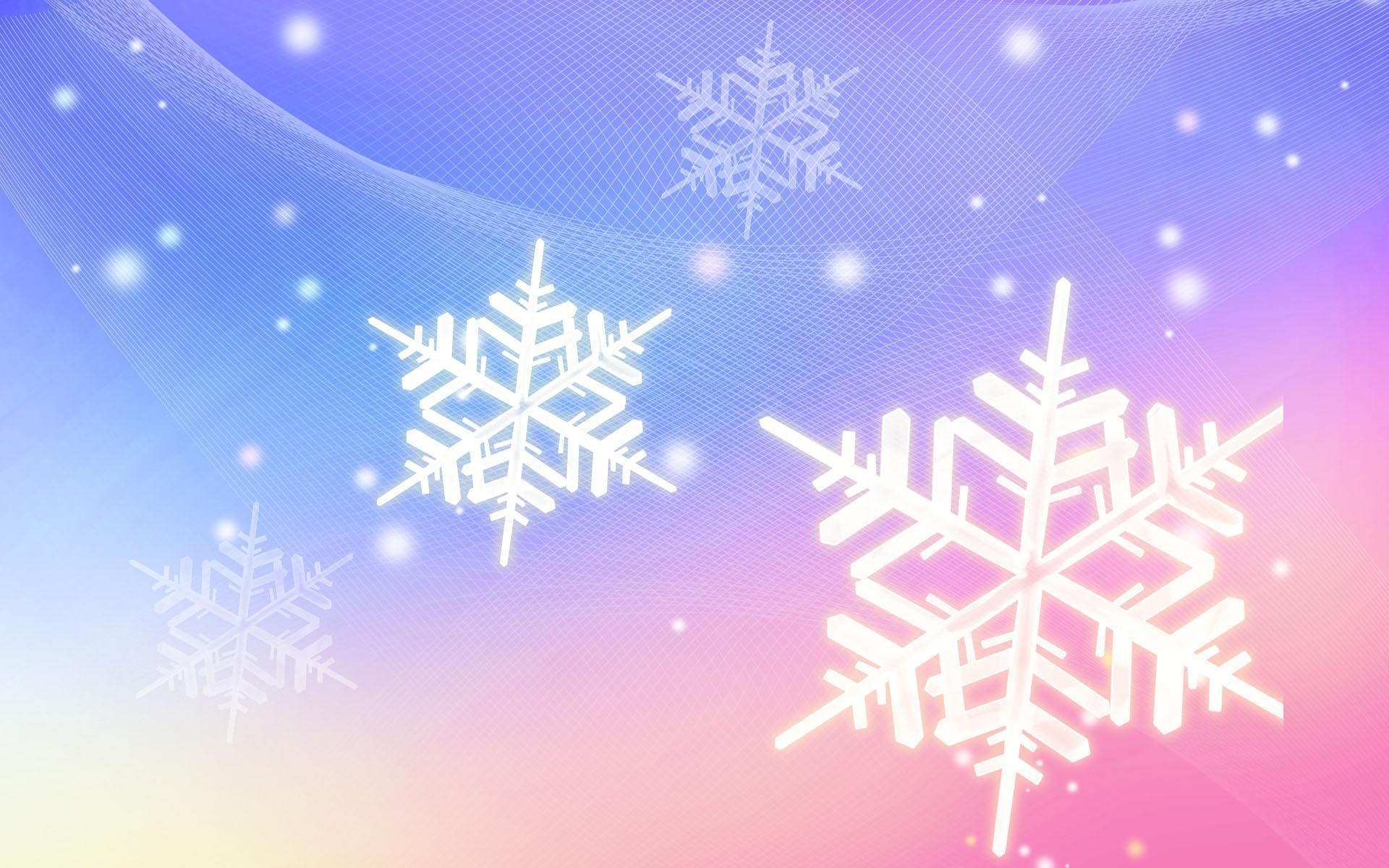 1920x1200 Snowflake Wallpaper Full HD, Desktop