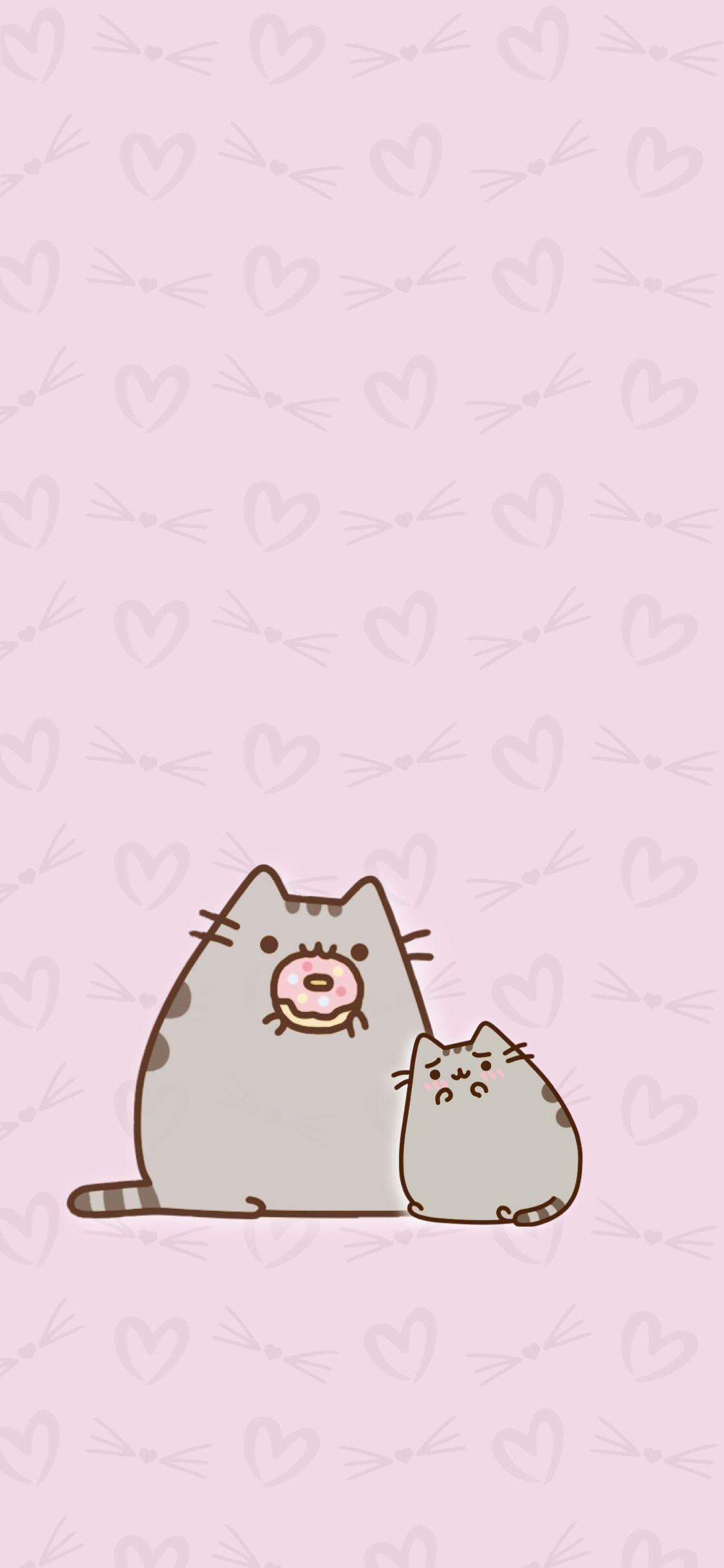 1130x2440 Pusheen Wallpaper. Fondo de pantalla colorido, Fondo, Fondos, Phone