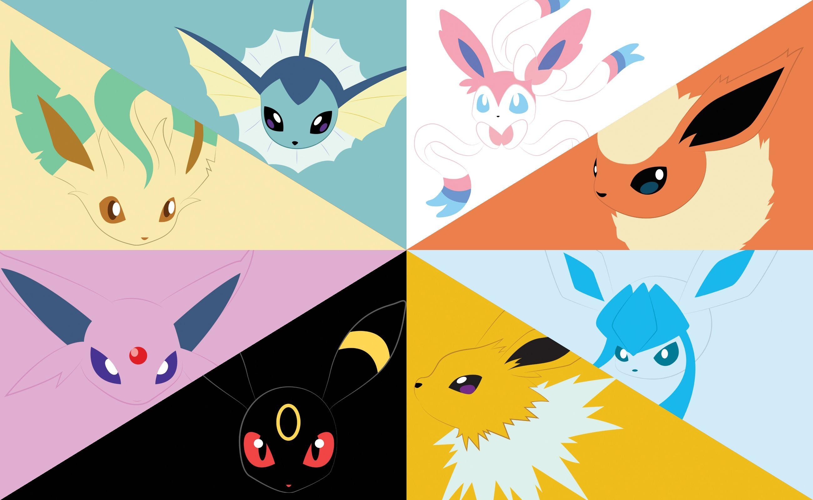 2600x1600 eevee evolution wallpaper & evolutions, Desktop