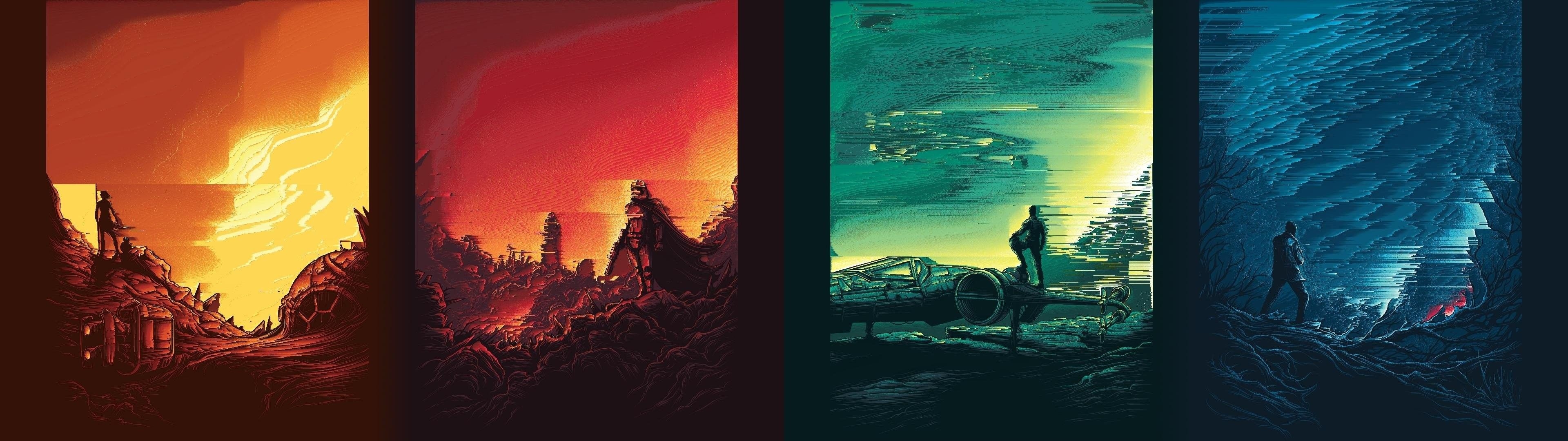 3840x1080 Dual Screen Wallpaper Star Wars, Dual Screen