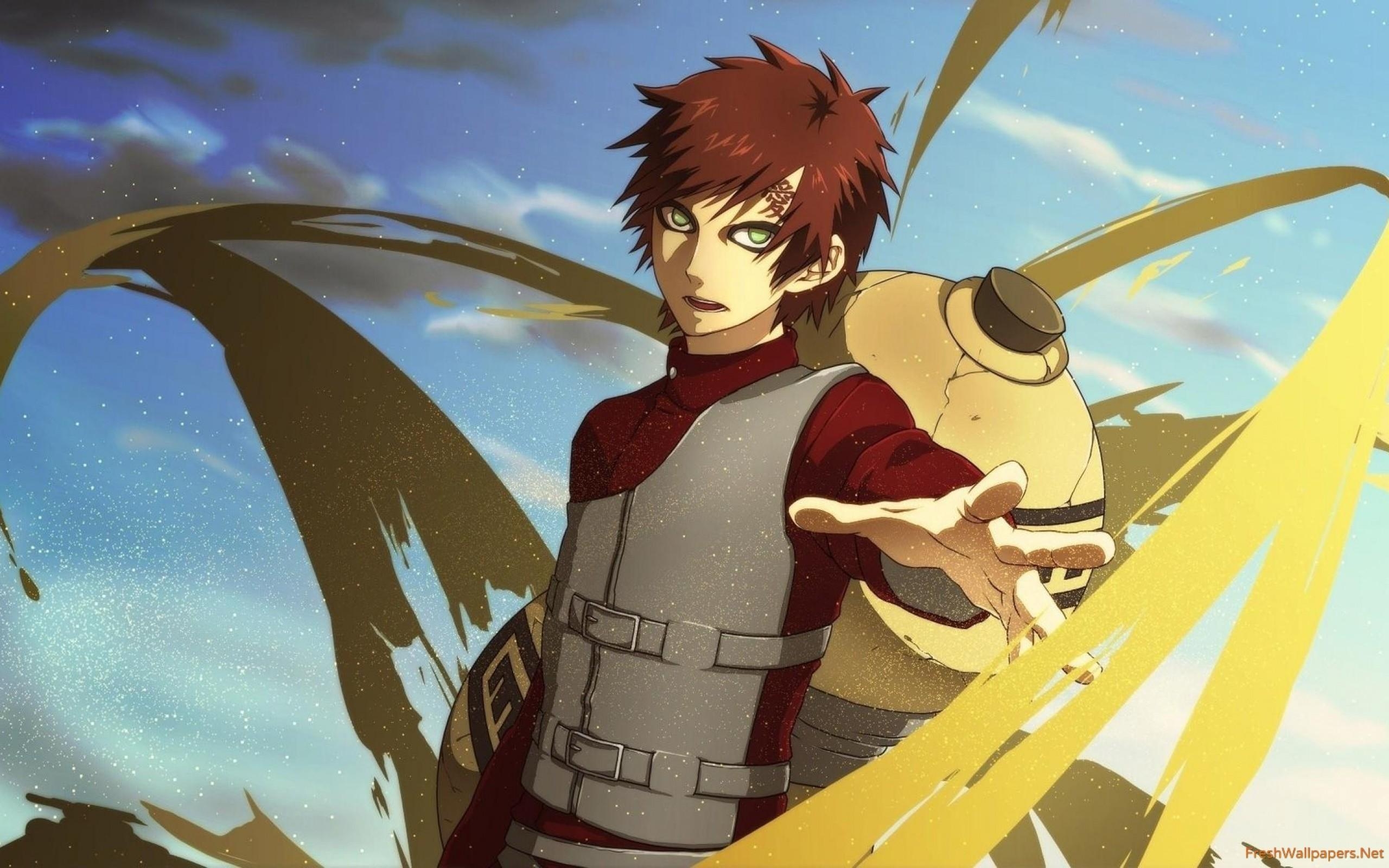 2560x1600 Gaara and Naruto Wallpaper background picture, Desktop