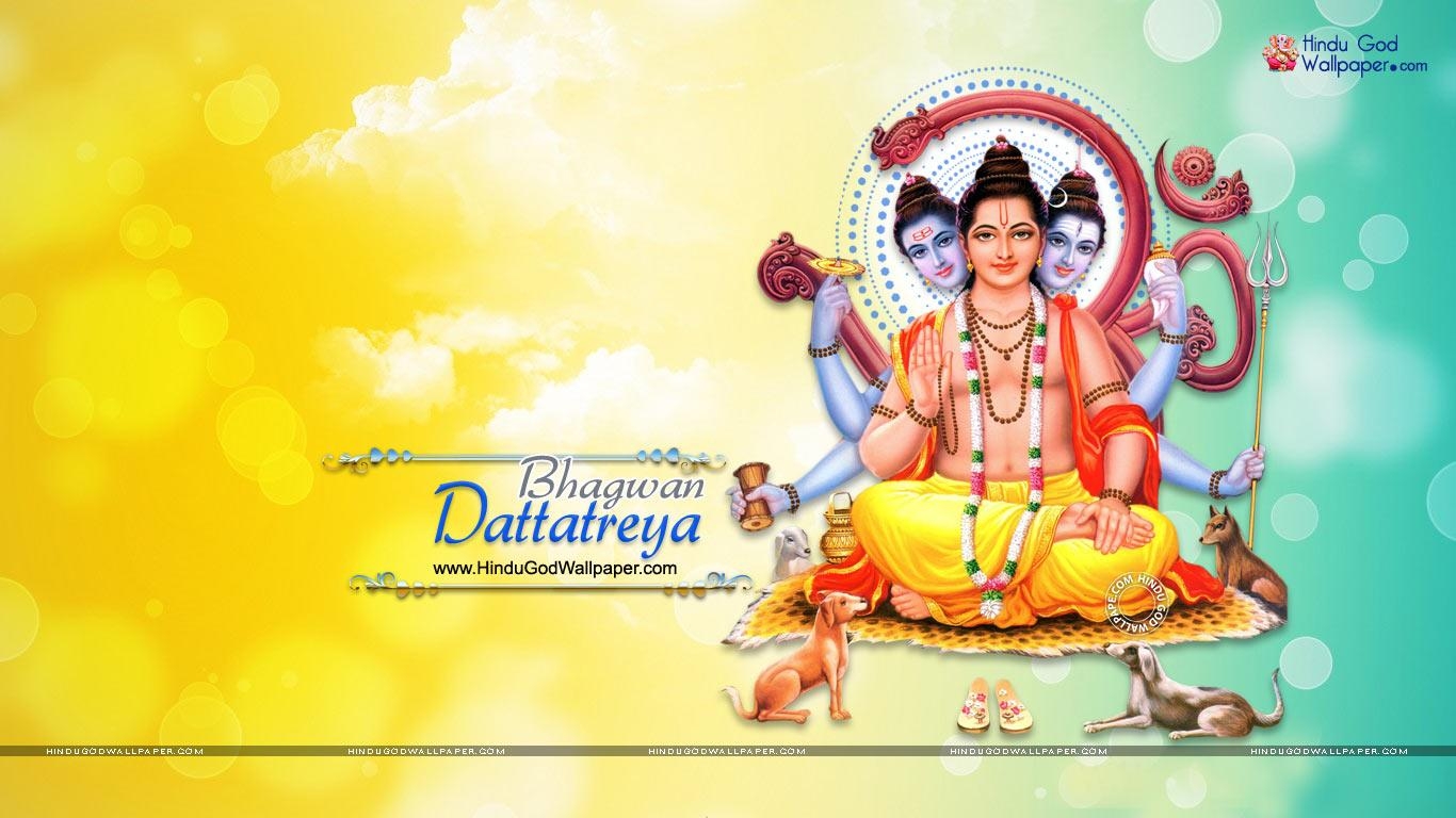 1370x770 Bhagwan Dattatreya HD Wallpaper, Photo Free Download, Desktop