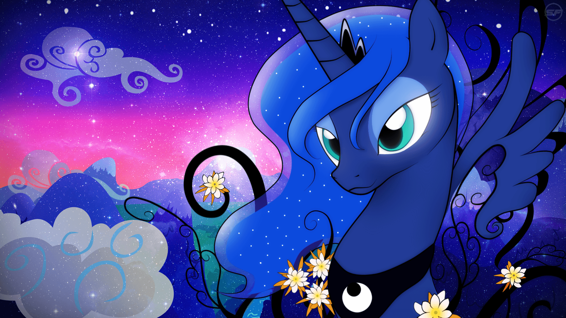 1920x1080 Princess Luna Little Pony Wallpaper, Desktop