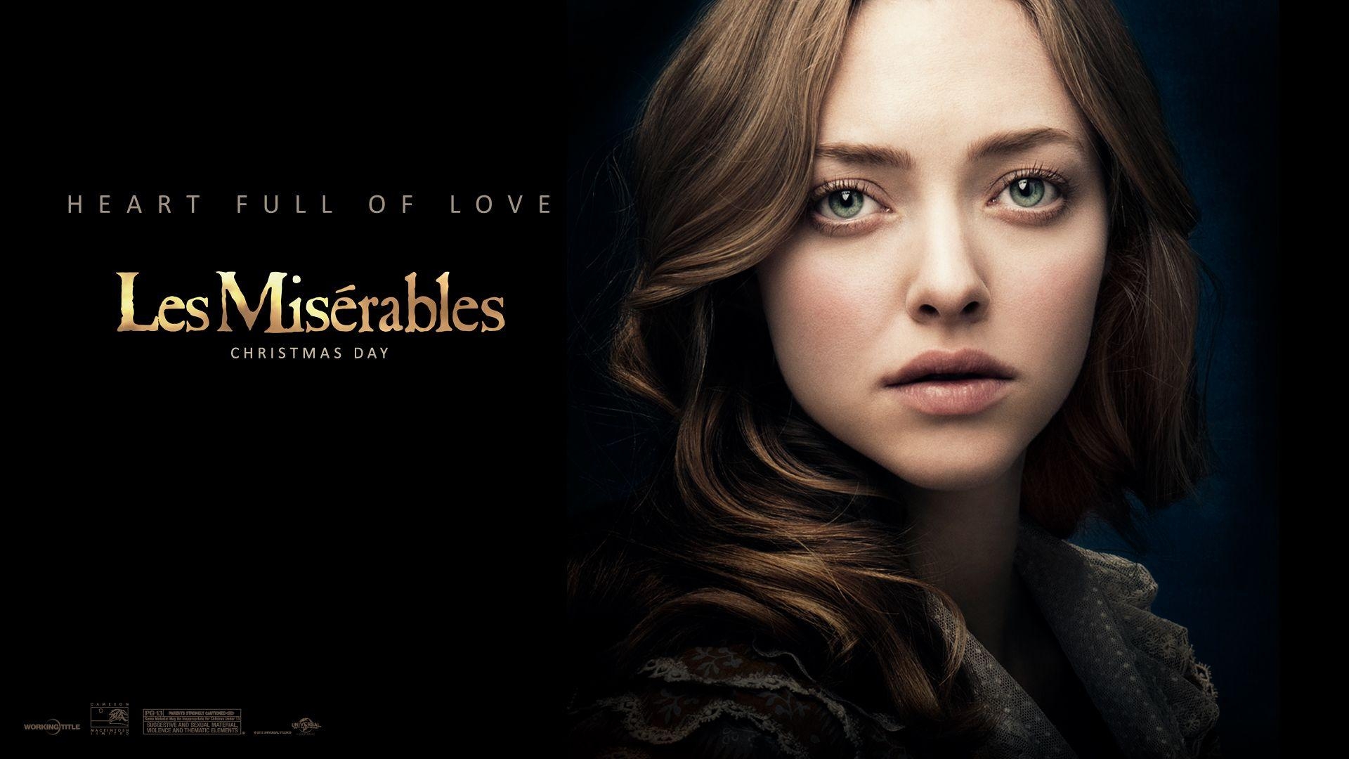 1920x1080 Amanda Seyfried in Les Miserables Wallpaper, Desktop