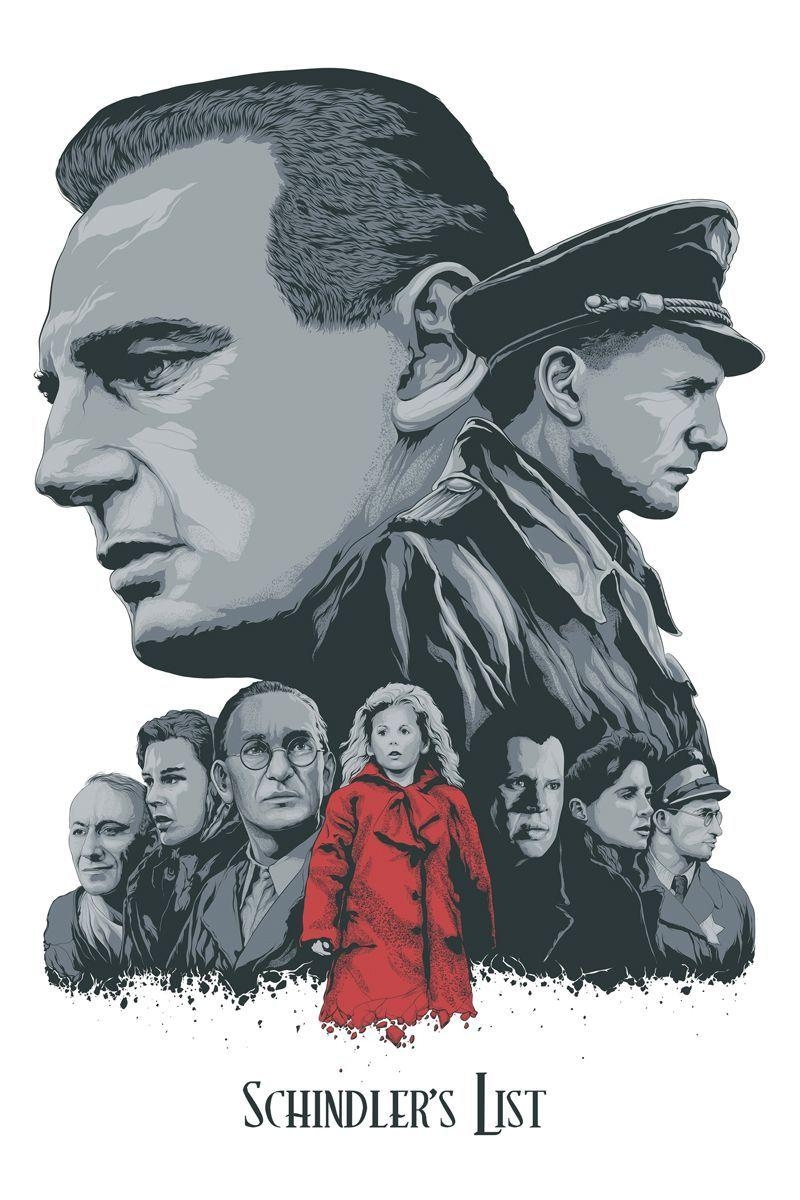 800x1200 SCHINDLER'S LIST BY STEVEN HOLLIDAY. Posters in 2018, Phone