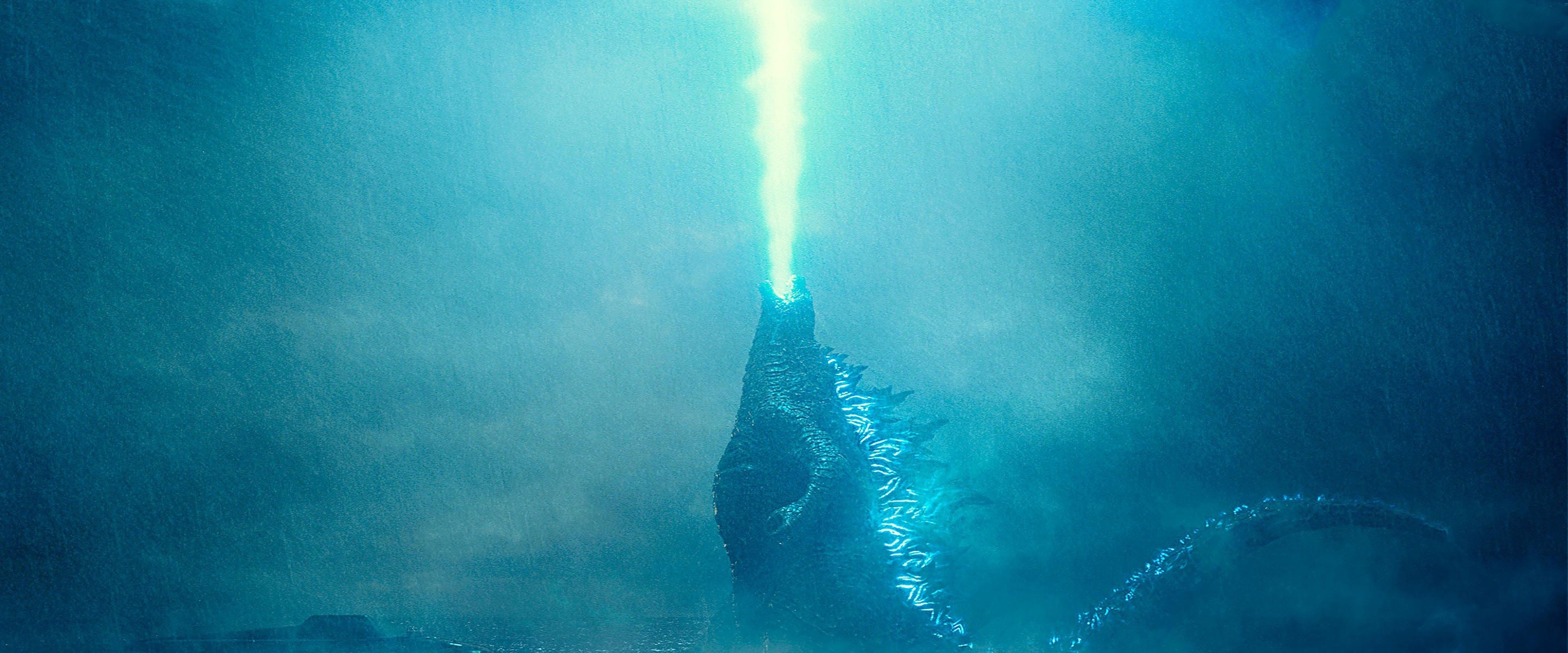 3840x1600 Godzilla: King of the Monsters 4K Wallpaper, Dual Screen