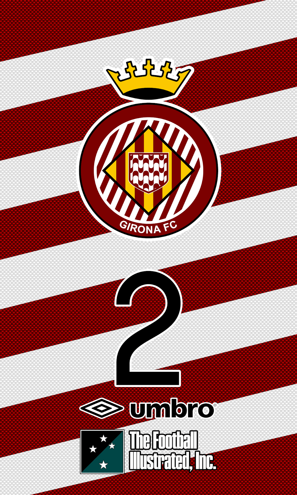 960x1600 Wallpaper Girona FC. Abutrikah Best. Girona fc, Phone