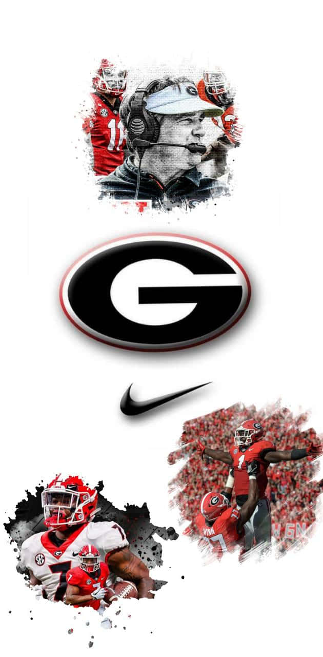 630x1280 Download Georgia Bulldogs Phone Team And Nike Logo Wallpaper, Phone