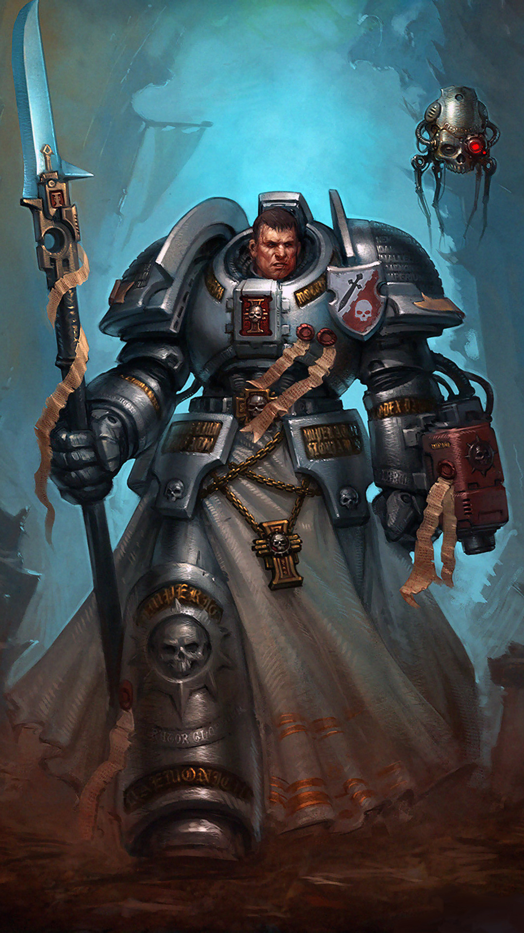 1080x1920 Warhammer 40K Wallpaper Grey Knights, Phone