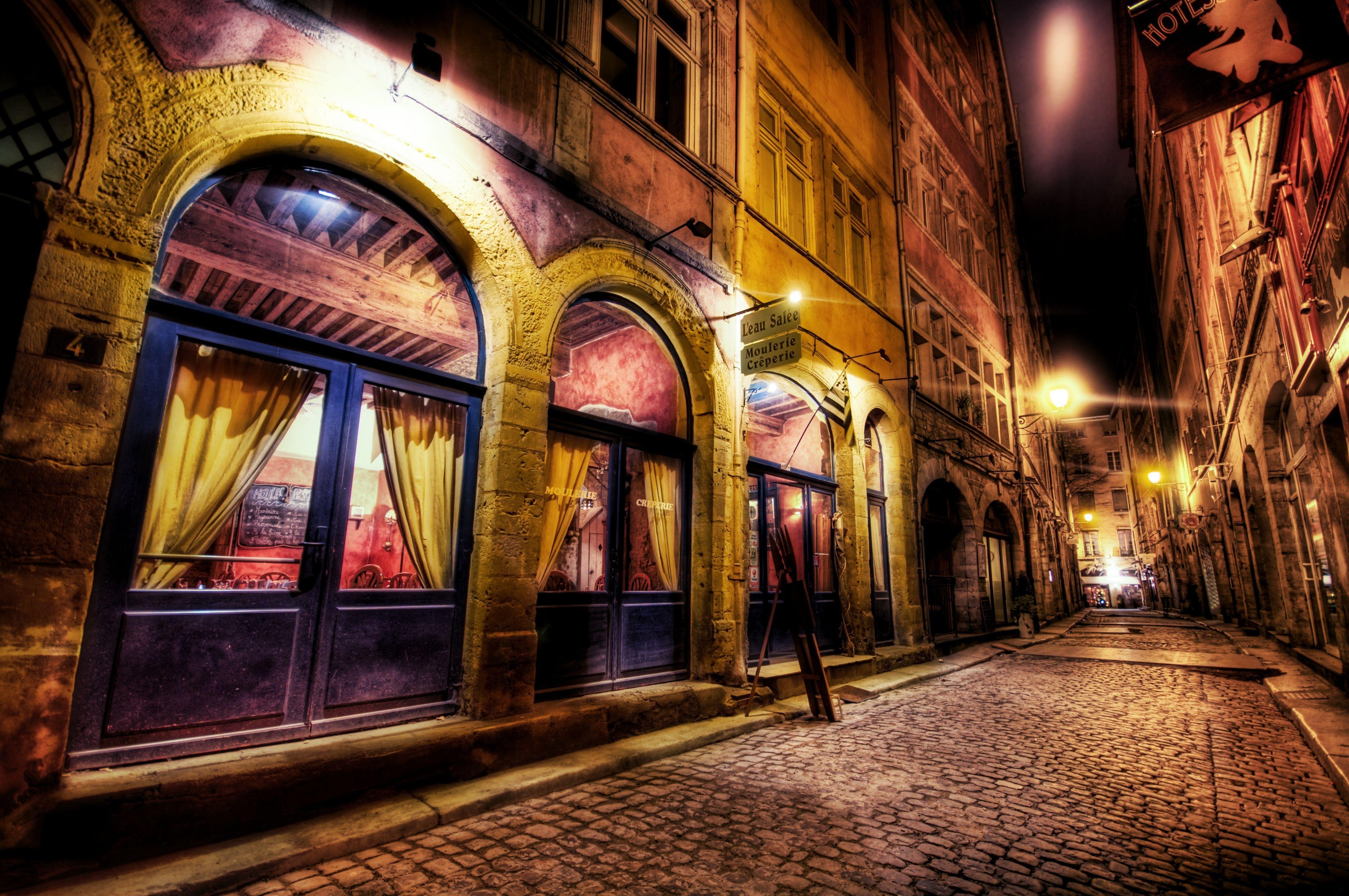 4290x2850 cityscapes restaurant hdr photography lyon #orQe, Desktop