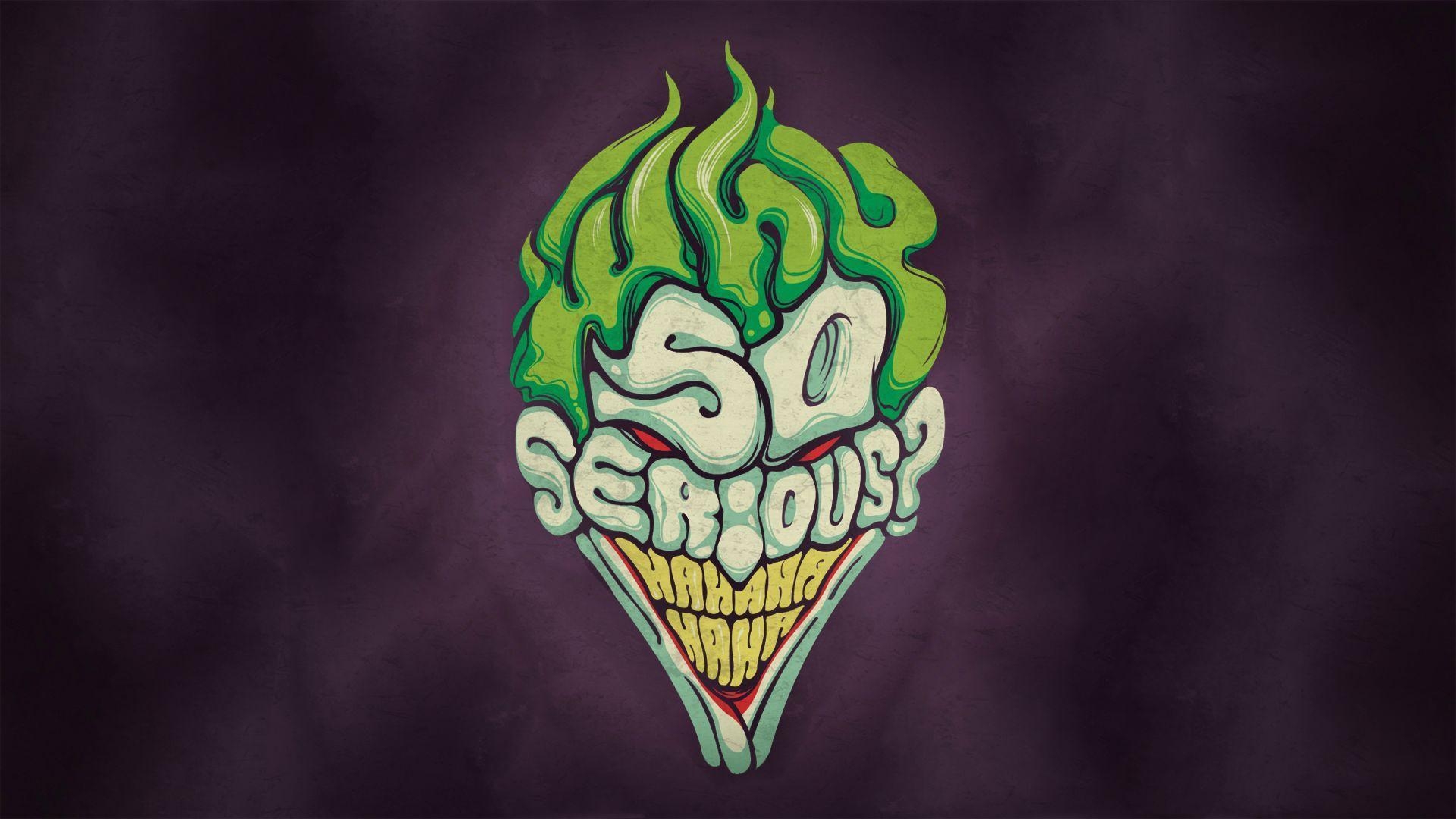 1920x1080 HD Joker Why So Serious Wallpaper, Desktop