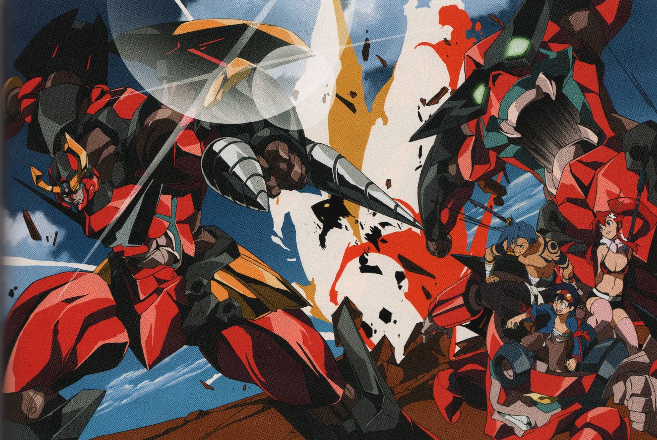 2200x1480 Gurren Lagann Robot Wallpaper, Desktop