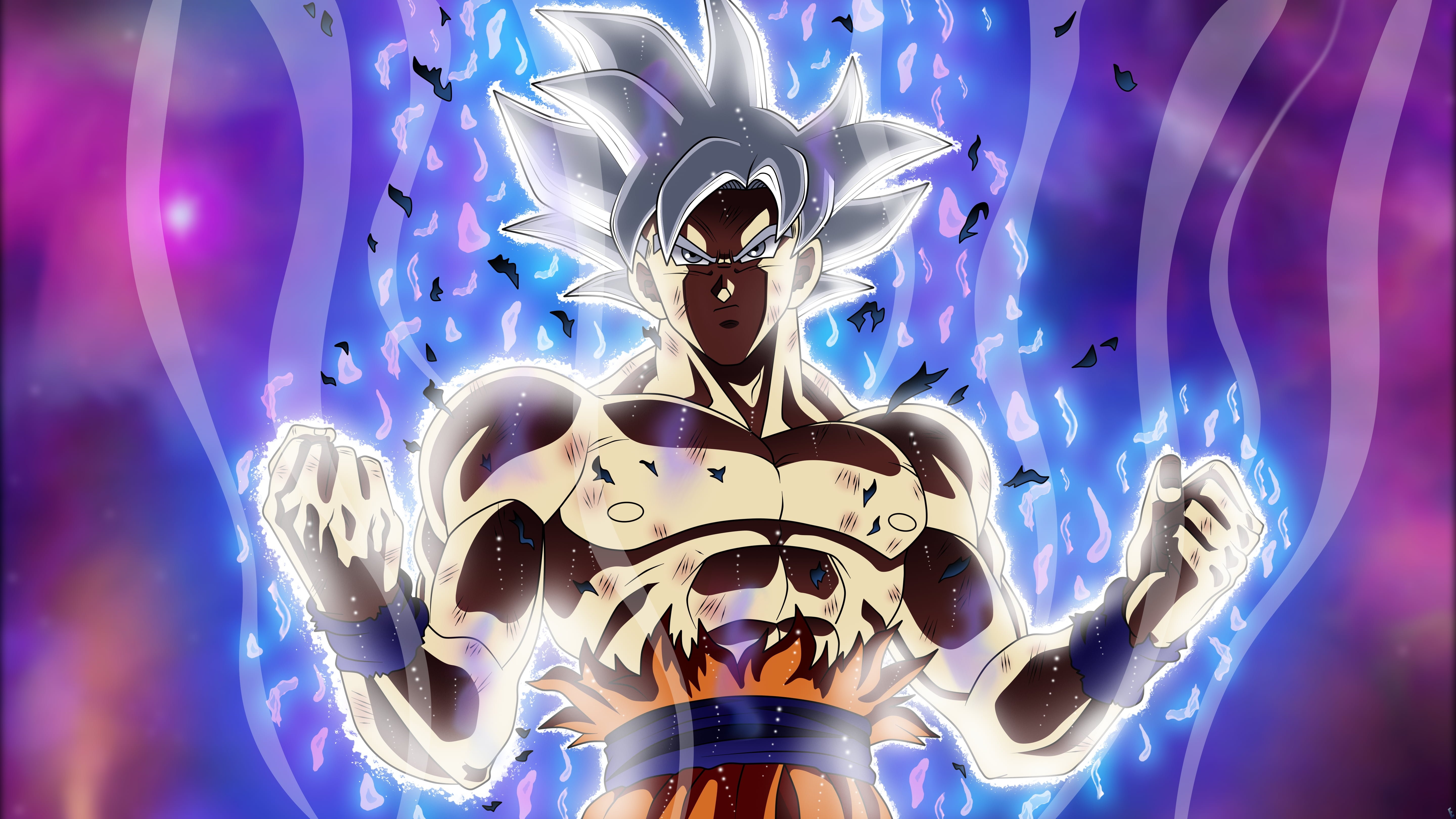 5760x3240 Dragon Ball Z Son Goku, Dragon Ball Super, Son Goku, Mastered ultra instinct, ultra instict HD wallpaper, Desktop