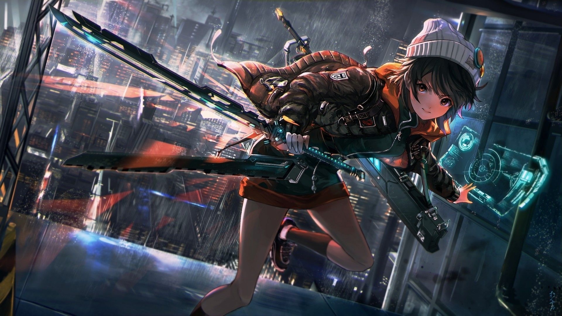 1920x1080 Futuristic Anime Wallpaper Free Futuristic Anime, Desktop