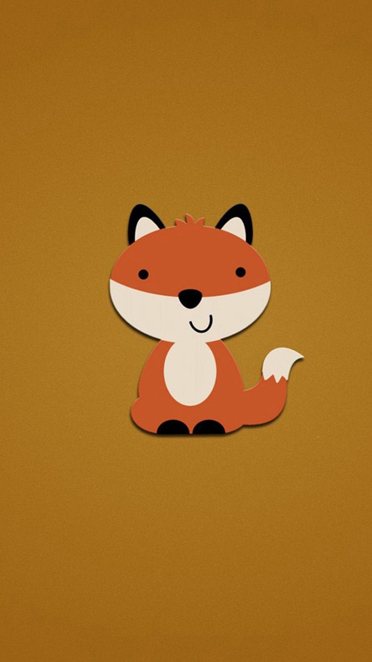 750x1340 Free download Cute fox iPhone 6 Wallpaper HD Wallpaper, Phone