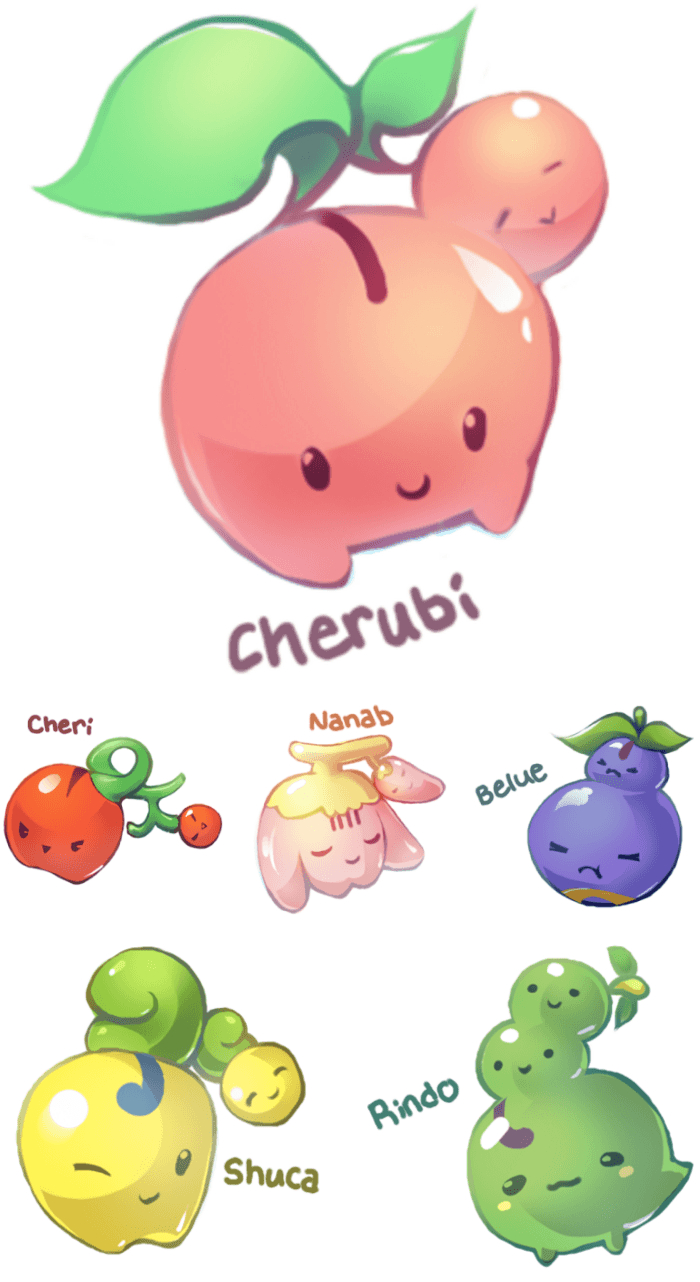 700x1290 Pokemon Variation of Cherubi. Source, Phone