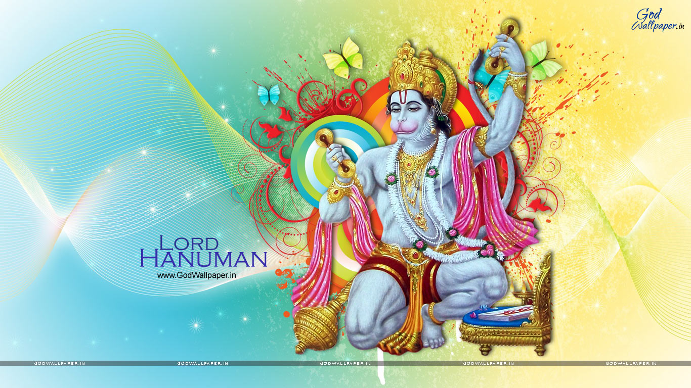 1370x770 Lord Hanuman Wallpaper Free Download, Desktop