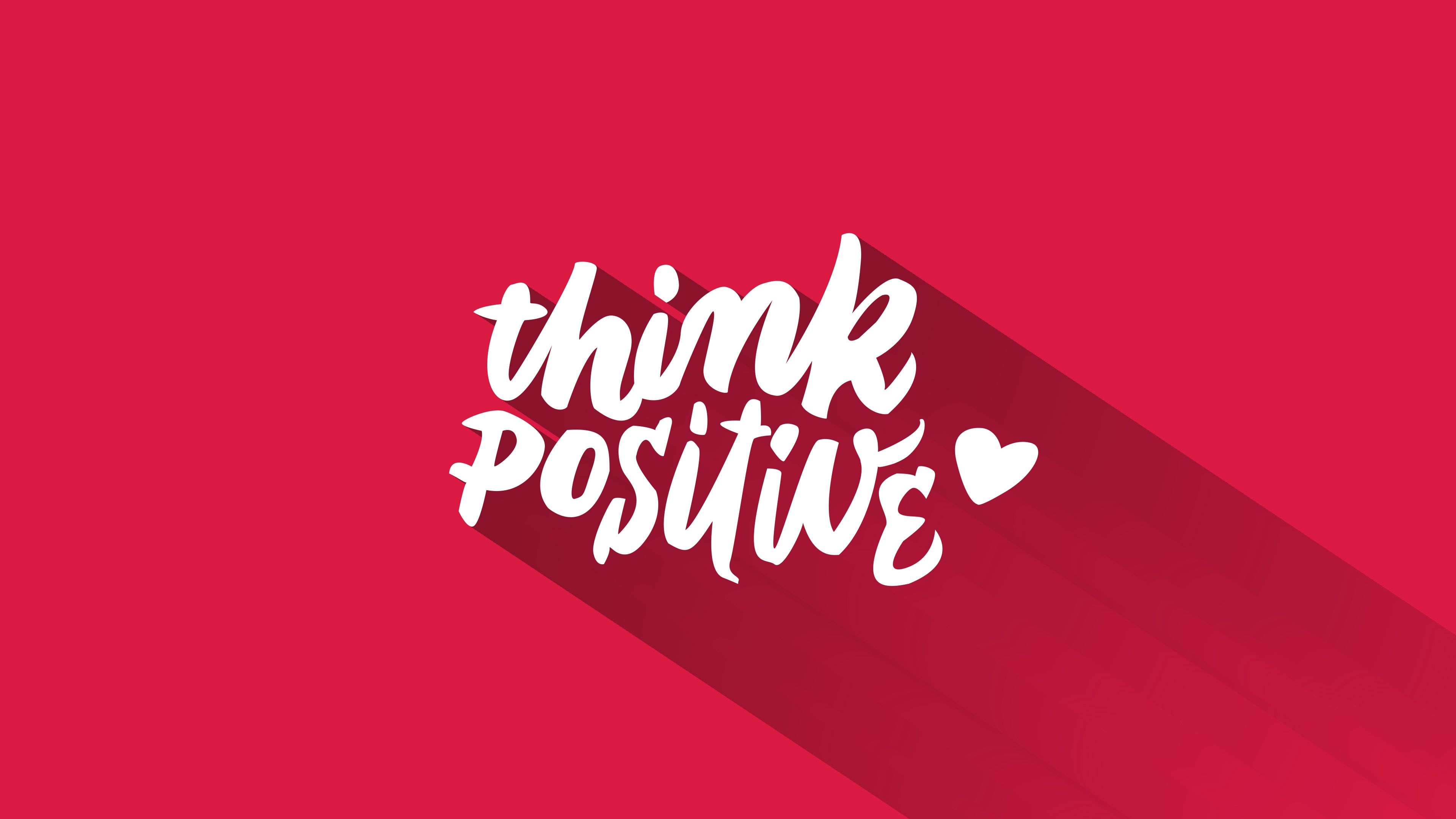 3840x2160 Think Positive Wallpaper Free Think Positive Background, Desktop