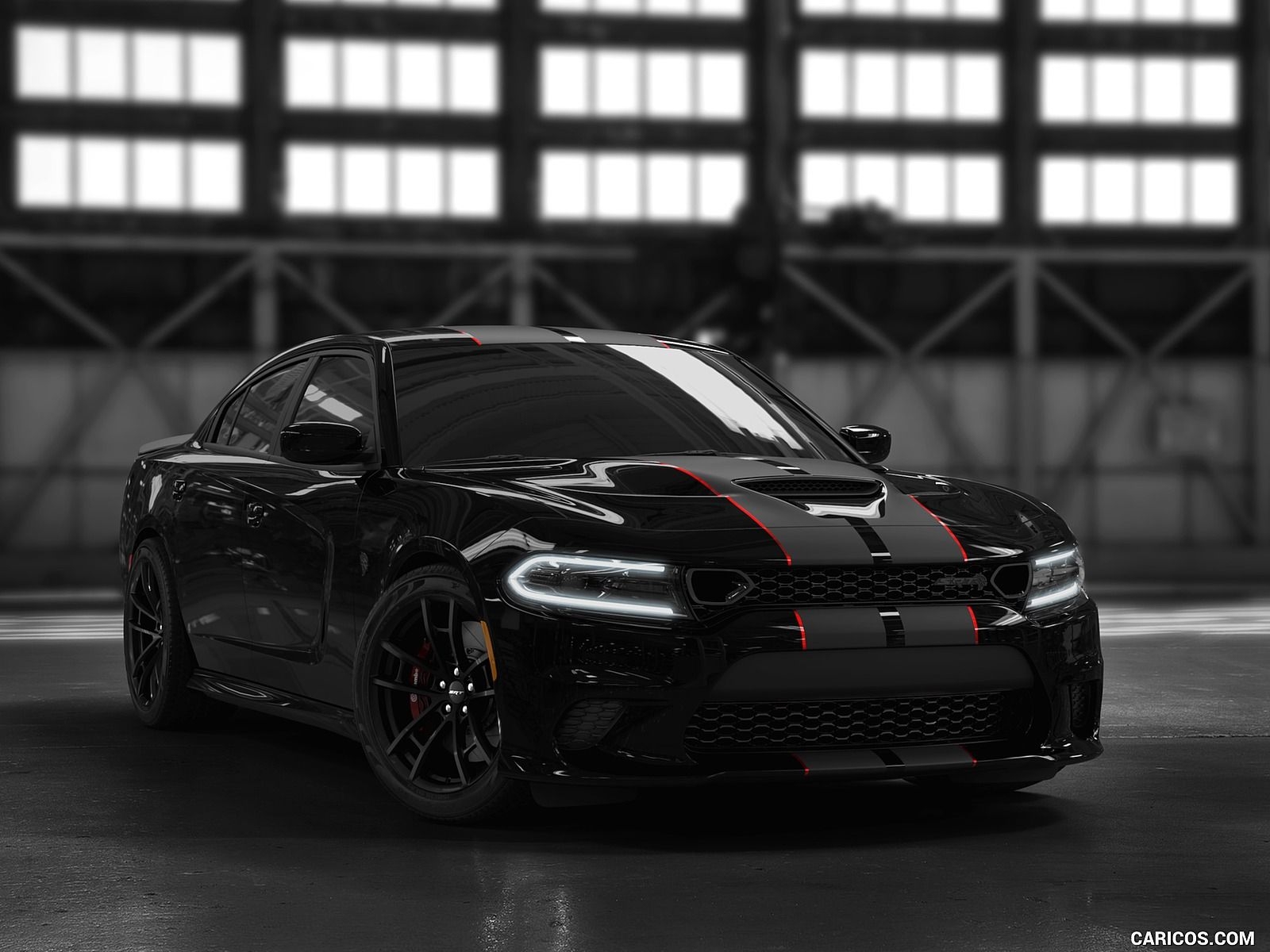 1600x1200 Dodge Charger SRT Hellcat Octane Edition (Color: Pitch Black) Three Quarter. HD Wallpaper, Desktop