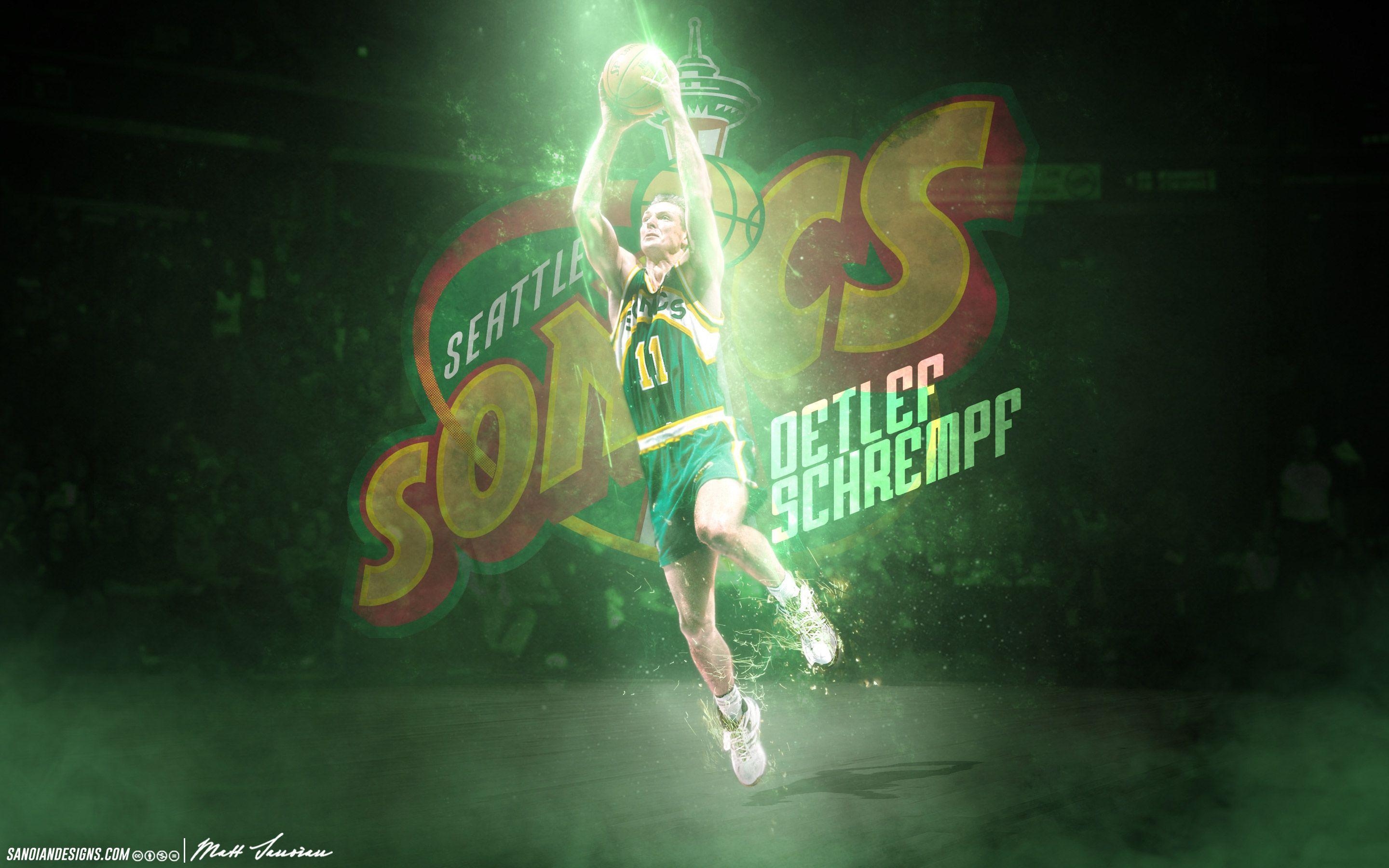 2880x1800 Seattle Supersonics Wallpaper. Basketball Wallpaper at, Desktop