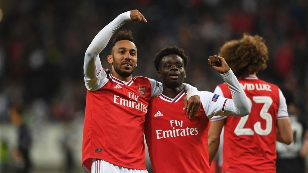 1200x680 Football news Saka revels in dream Arsenal debut as young guns shine in Europe, Desktop