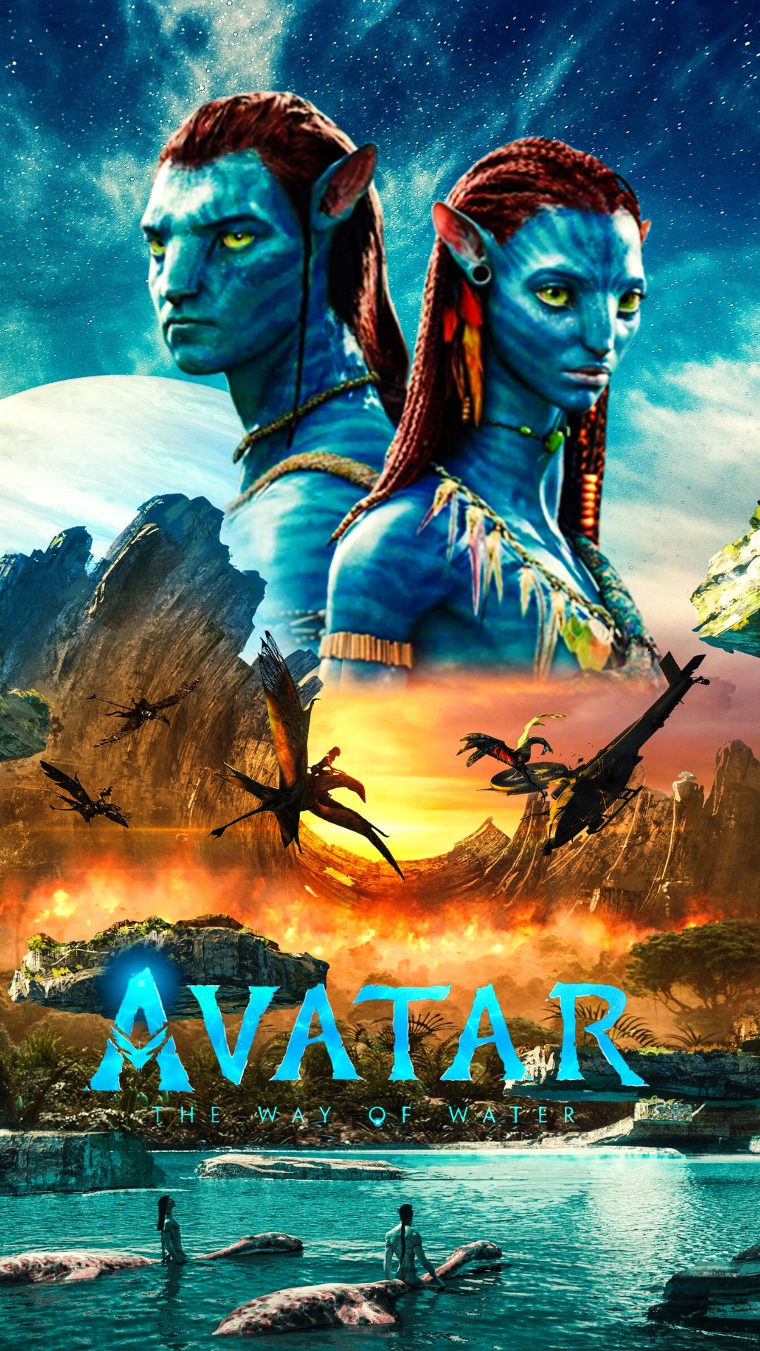 1080x1920 Avatar 2 The Way of Water Wallpaper Avatar 2 Background Download, Phone