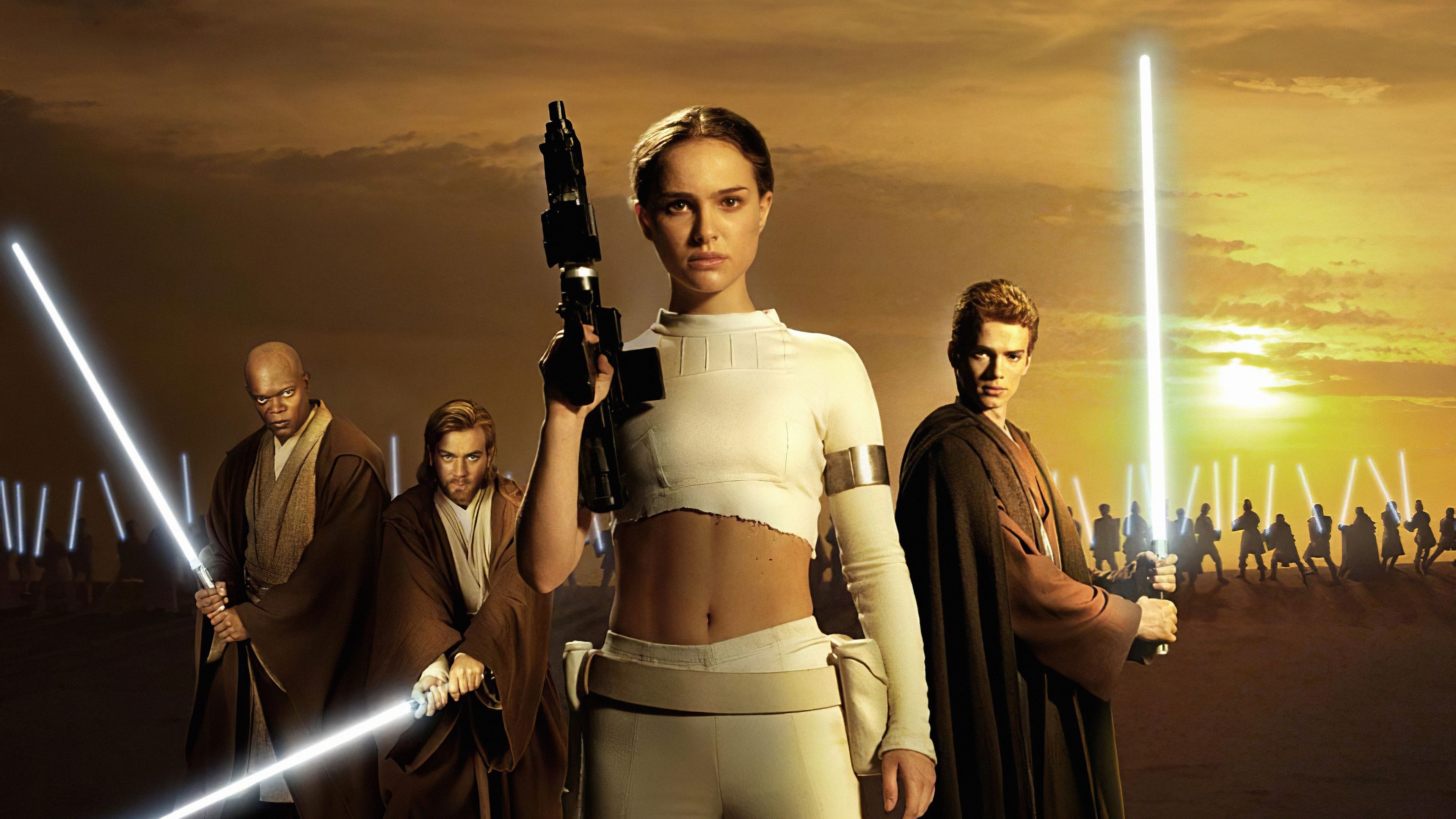 3840x2160 Star Wars Episode II Attack Of The Clones Natalie Portman 4k 2560x1600 Resolution HD 4k Wallpaper, Image, Background, Photo and Picture, Desktop