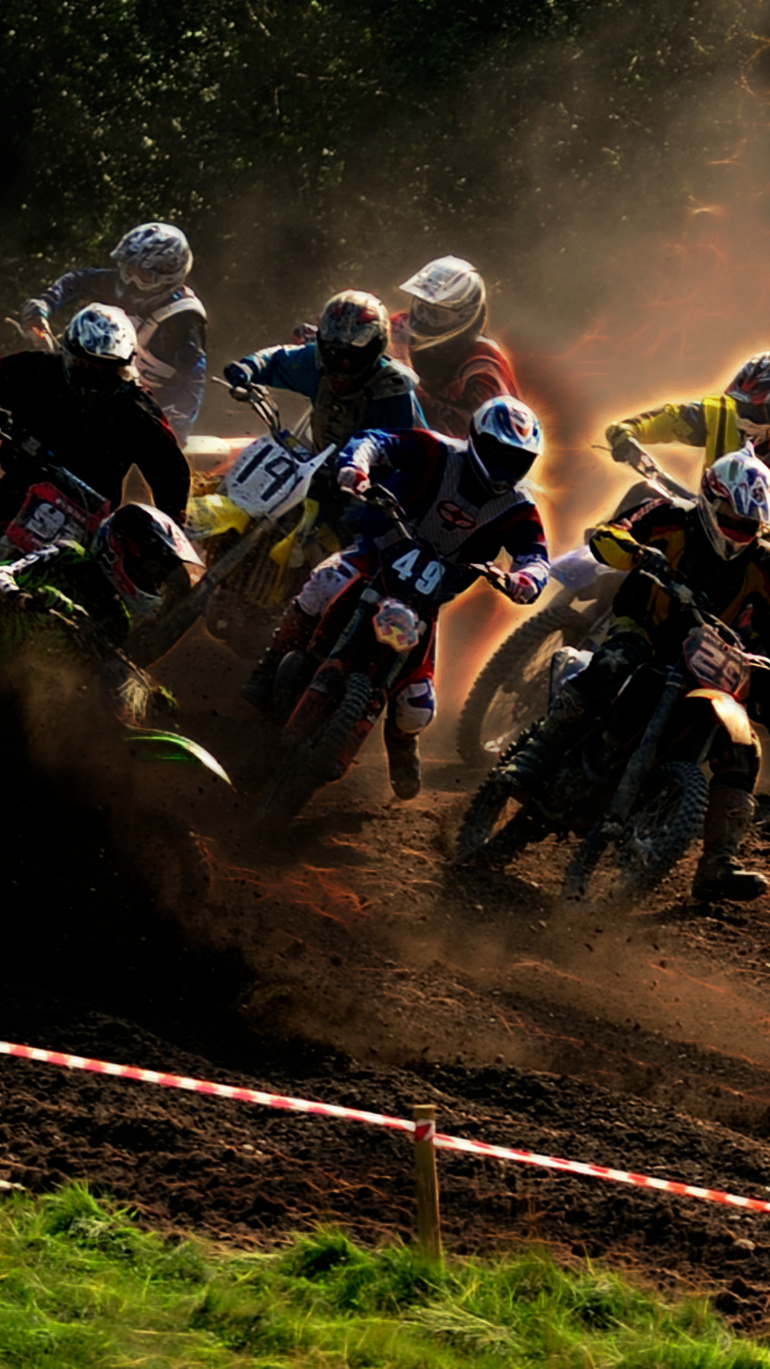 1080x1920 Motocross Wallpaper for Phone, Phone