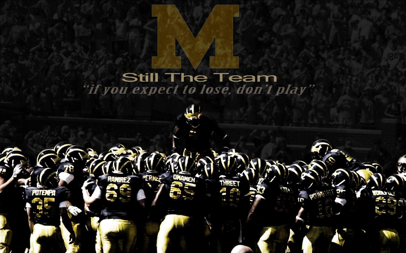 1680x1050 Michigan Wolverines Football Wallpaper, Desktop