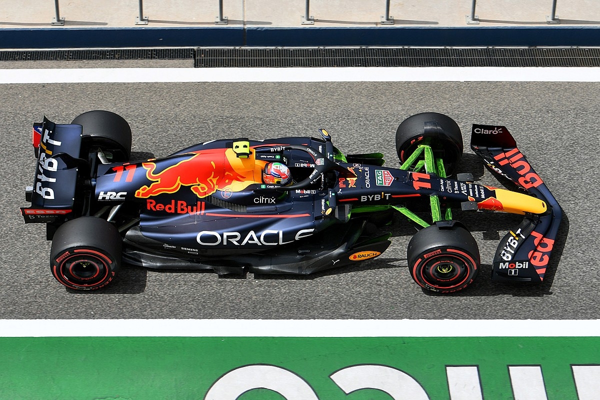 1200x800 2022 Bahrain F1 test: Perez puts Red Bull top on final morning, Desktop