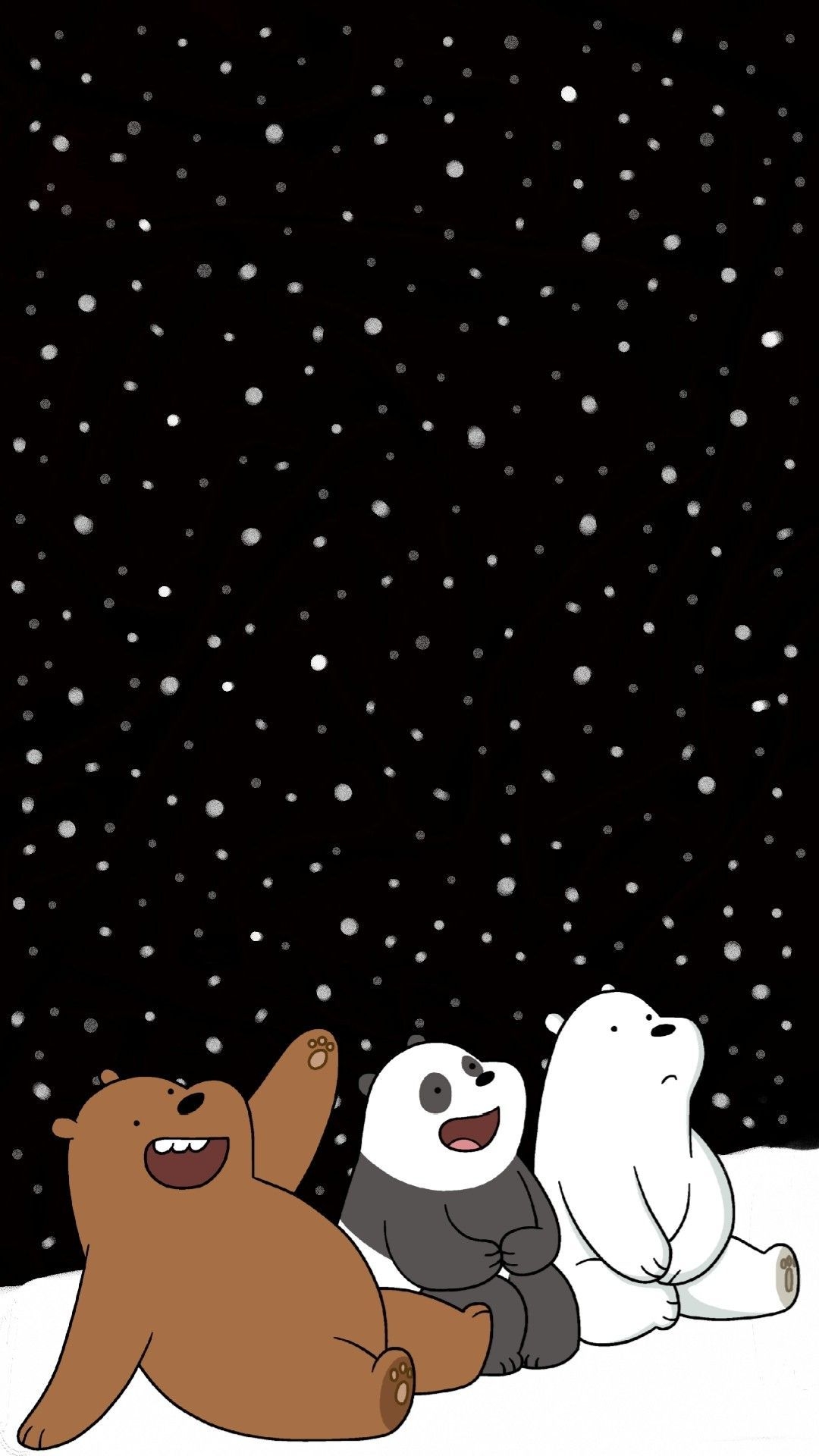 1080x1920 I edited this We Bare Bears picture and put in a little drizzle, Phone