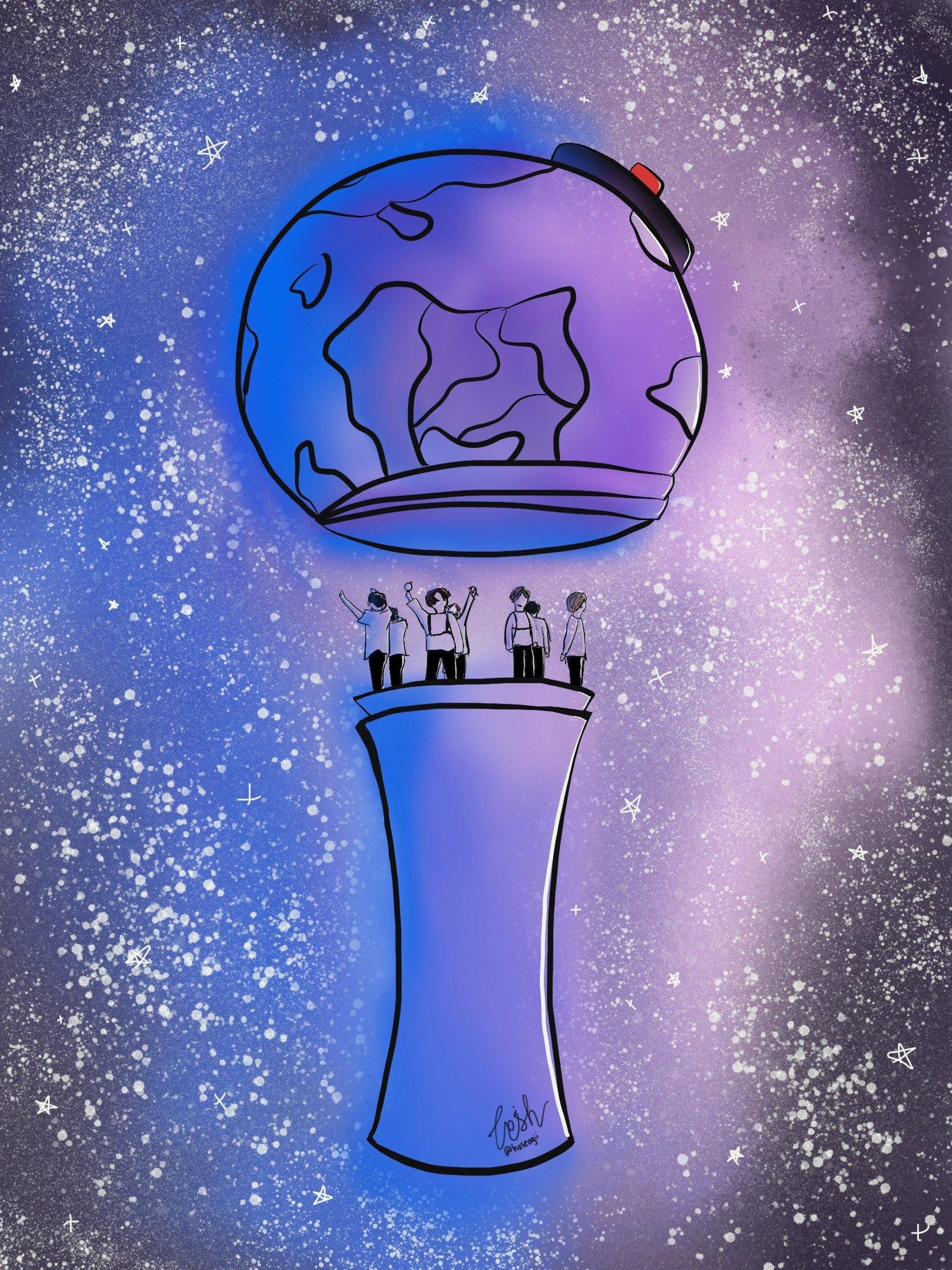 1670x2230 Bts Army Bomb Ocean Wallpaper, Phone