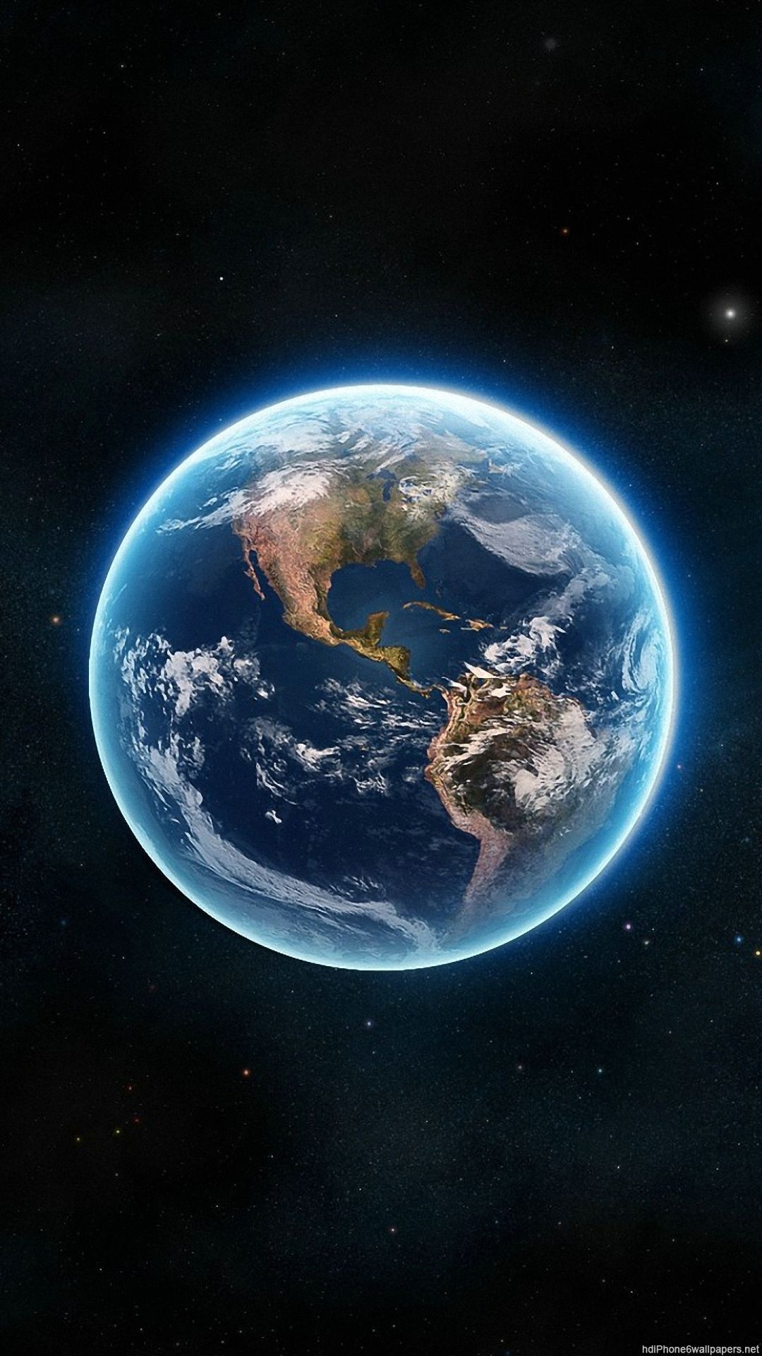 1080x1920 3D Earth iPhone Wallpaper Free 3D Earth iPhone Background, Phone