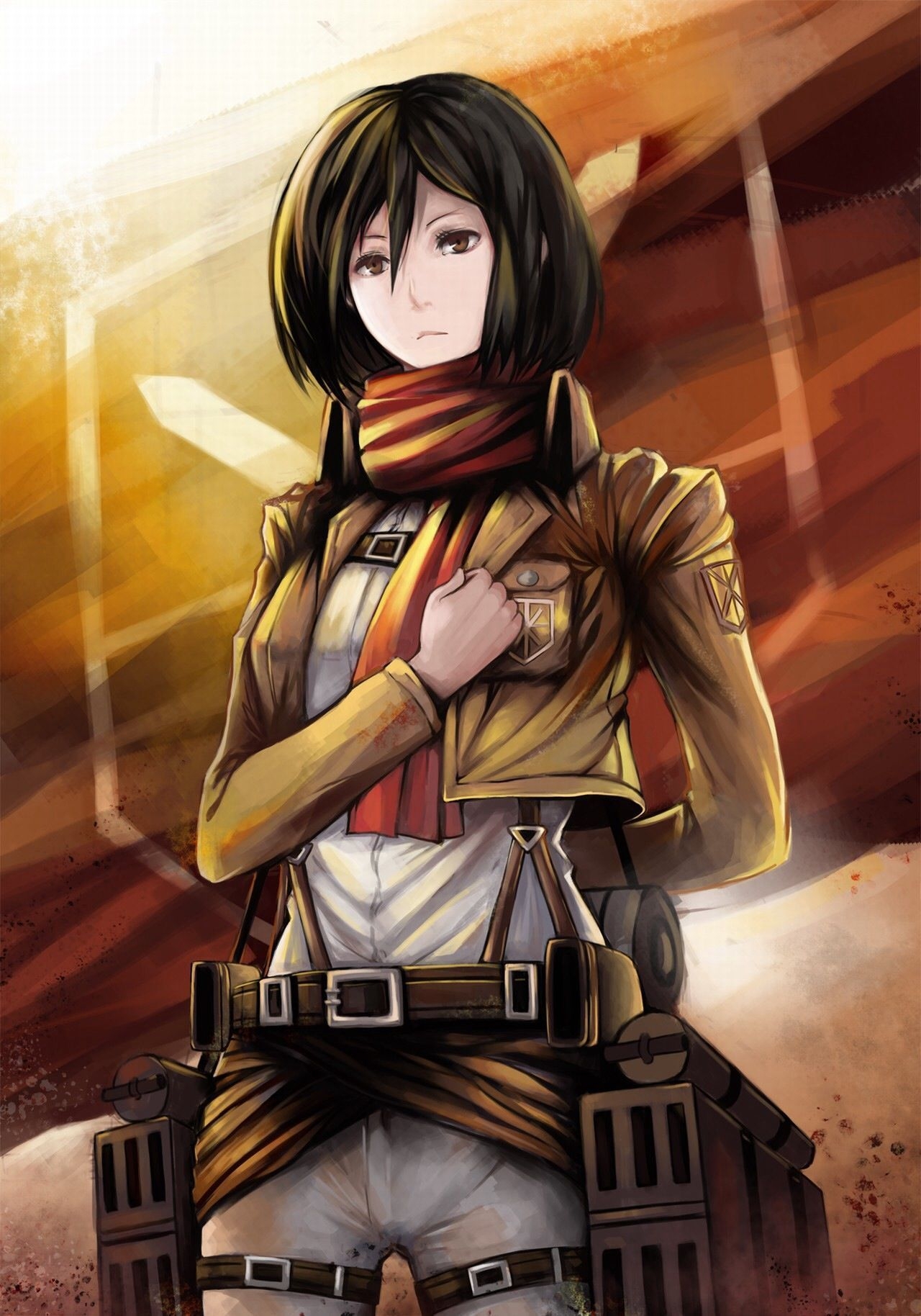 1280x1830 Mikasa Phone Wallpaper Free Mikasa Phone Background, Phone