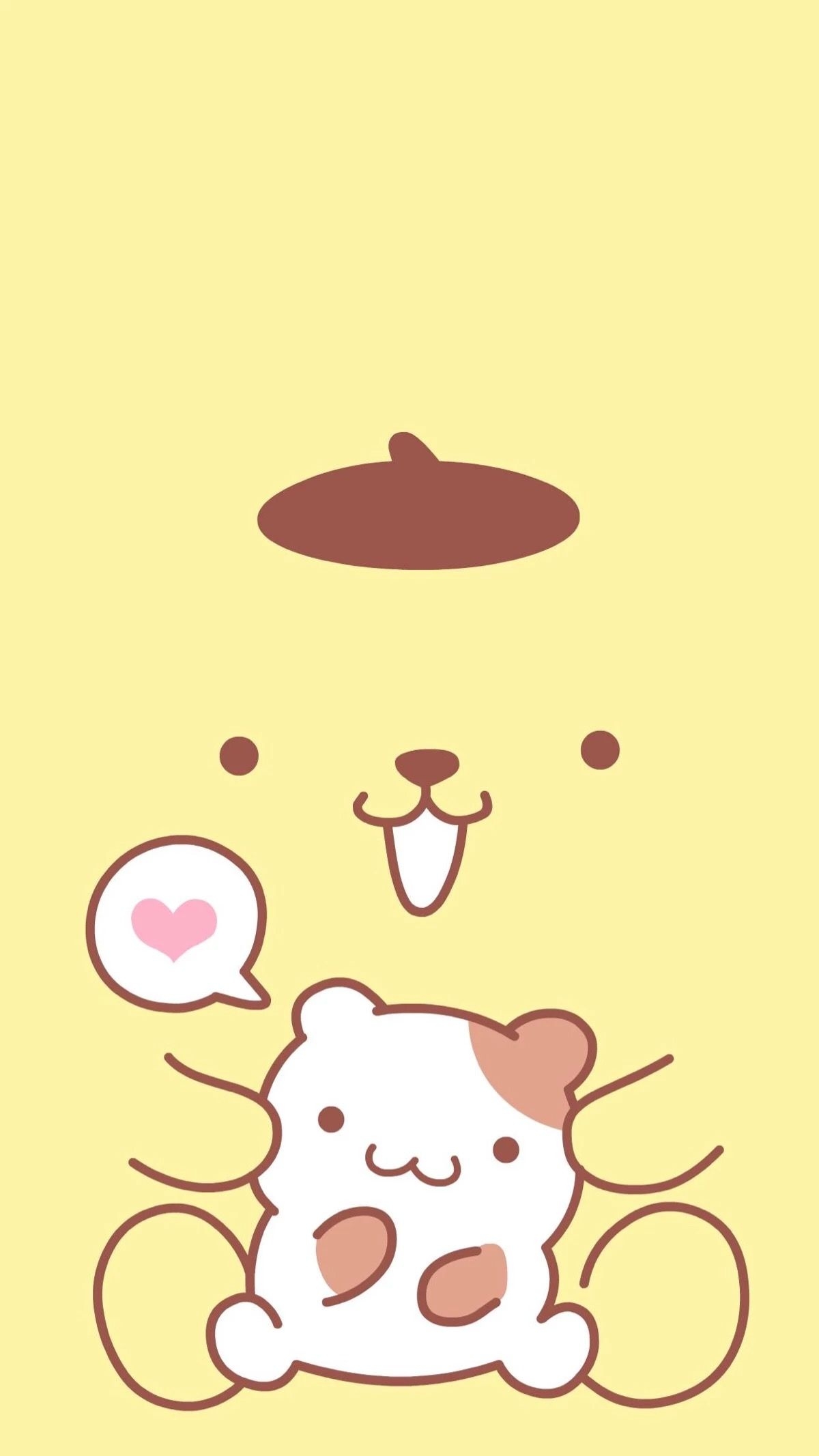 1200x2140 Pom pom purin. Sanrio wallpaper, Hello kitty iphone wallpaper, Cute cartoon wallpaper, Phone