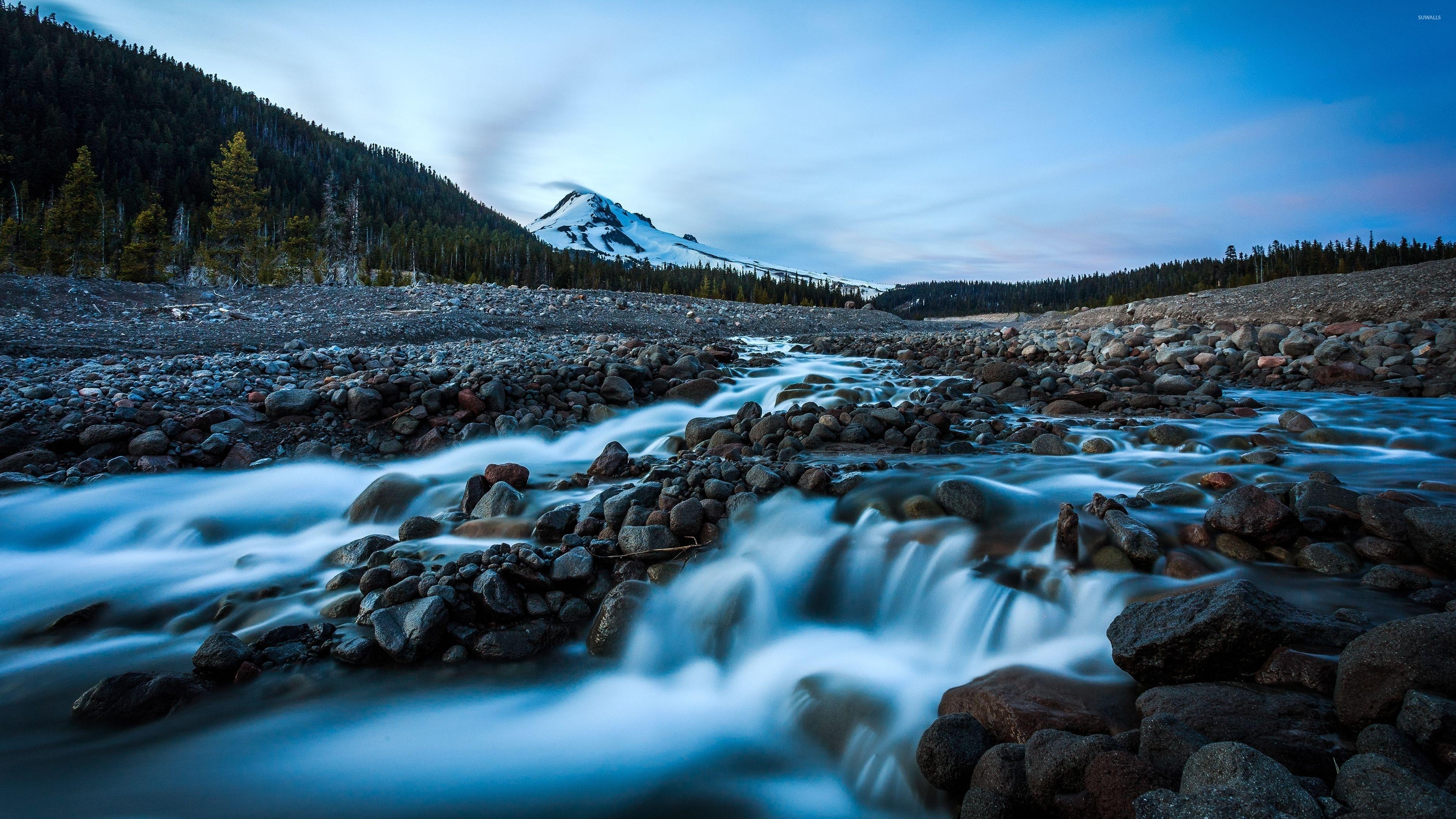 3840x2160 Rocky mountain river wallpaper wallpaper, Desktop