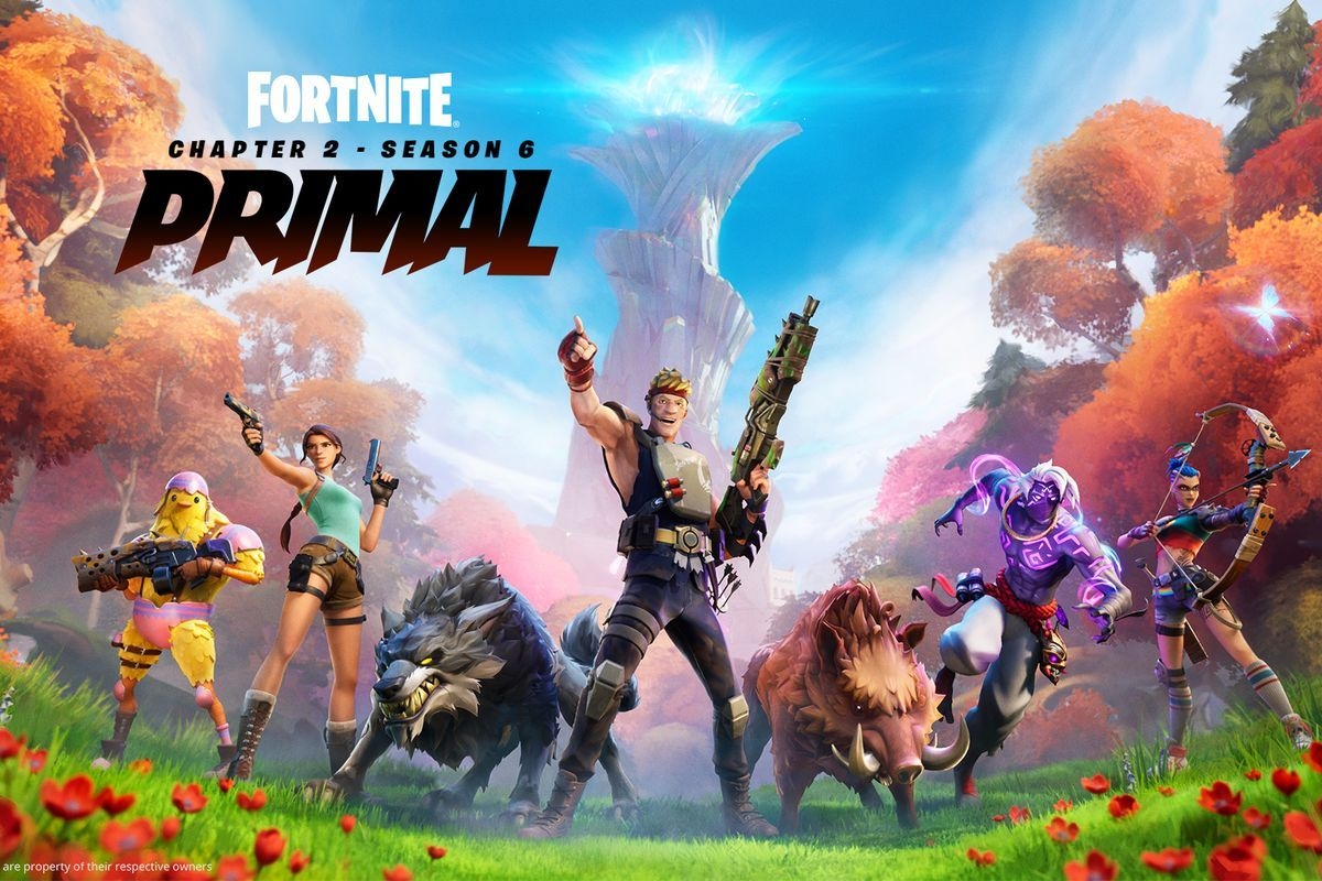 1200x800 Fortnite season 6 adds animals, crafting, Lara Croft, and Neymar, Desktop