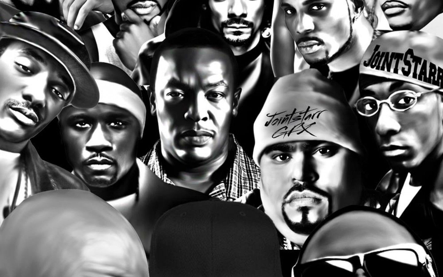 1440x900 Hip Hop Legends Wallpaper, Desktop