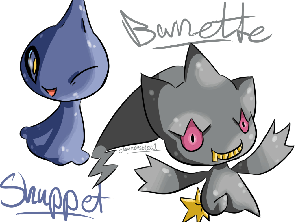 1030x770 Shuppet and Banette, Desktop