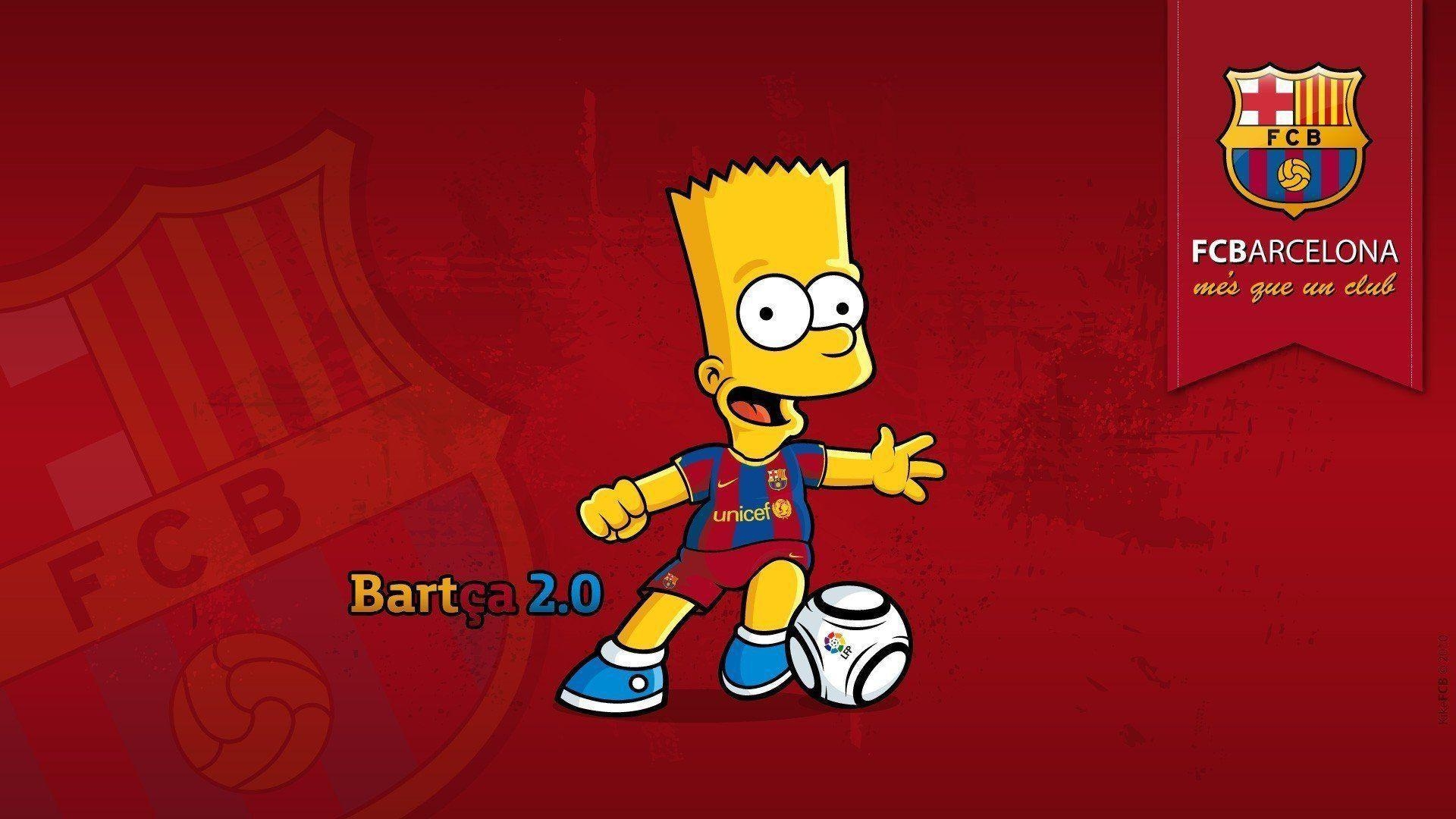 1920x1080 Bart Barcelona Wallpaper, Desktop