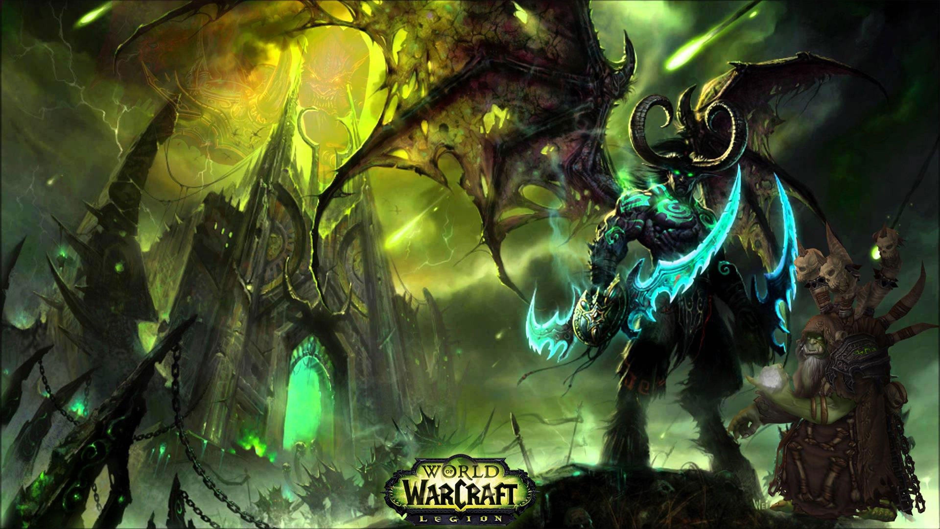 3840x2160 WoW Legion 4K Wallpaper Free WoW Legion 4K Background, Desktop